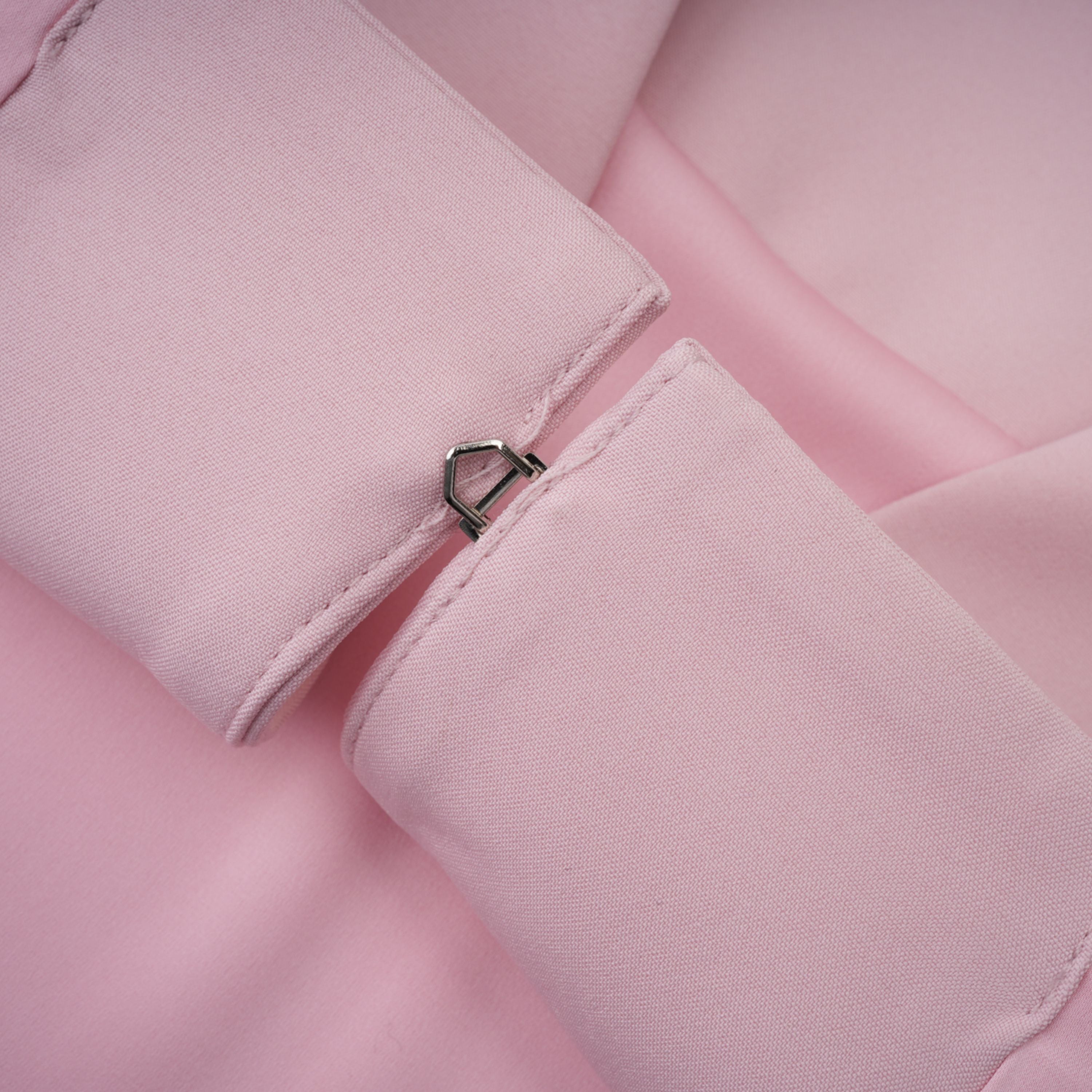 Priscille Pink Shawl & Corset Top & Pleated Skirt Set