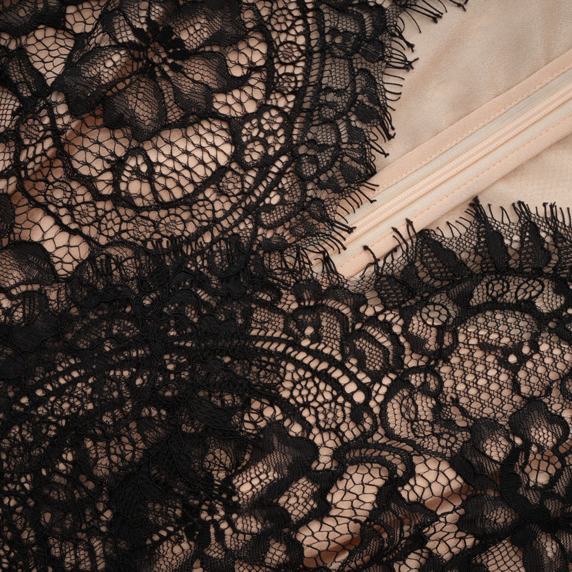 Louise V-neck lace midi dress (US Only)