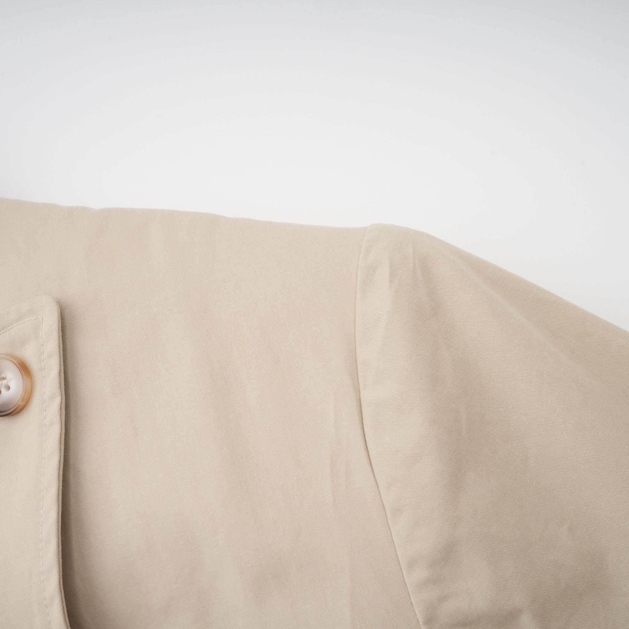 Priscille Khaki Asymmetrical Trench Style Playsuit