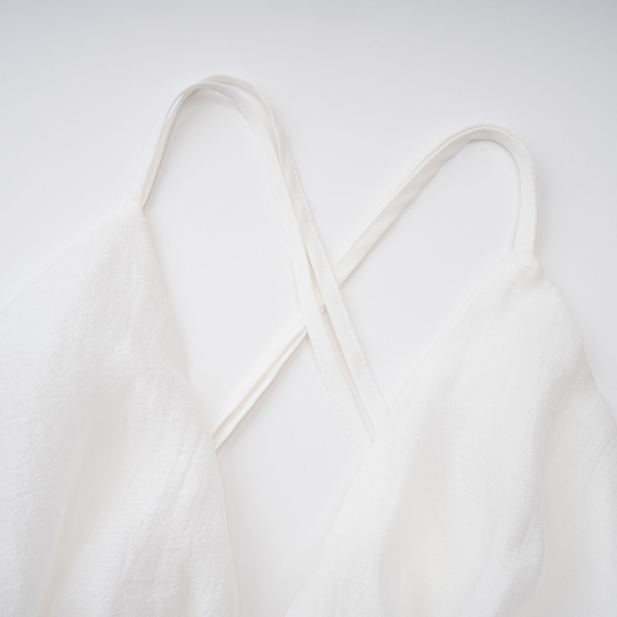 Quincie white shirred flounced mini dress (Final Sale)