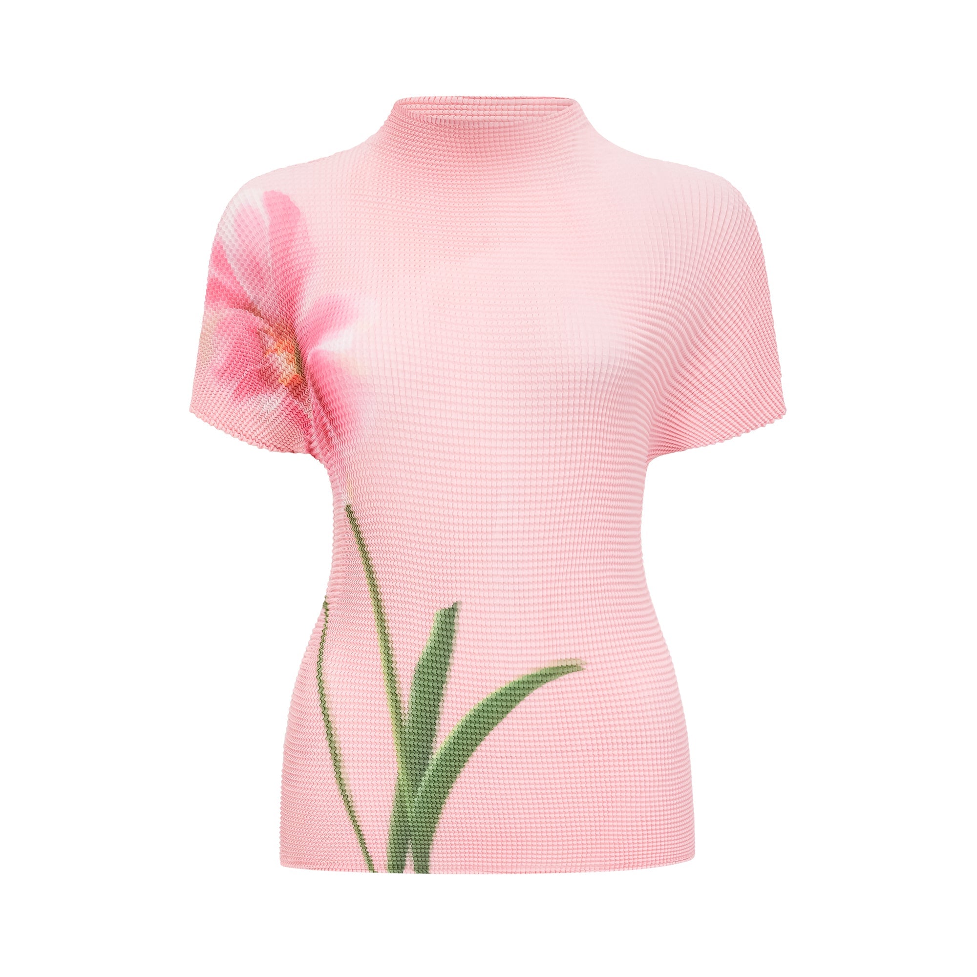 Justine floral-print stretch top & skirt matching set (Final Sale)