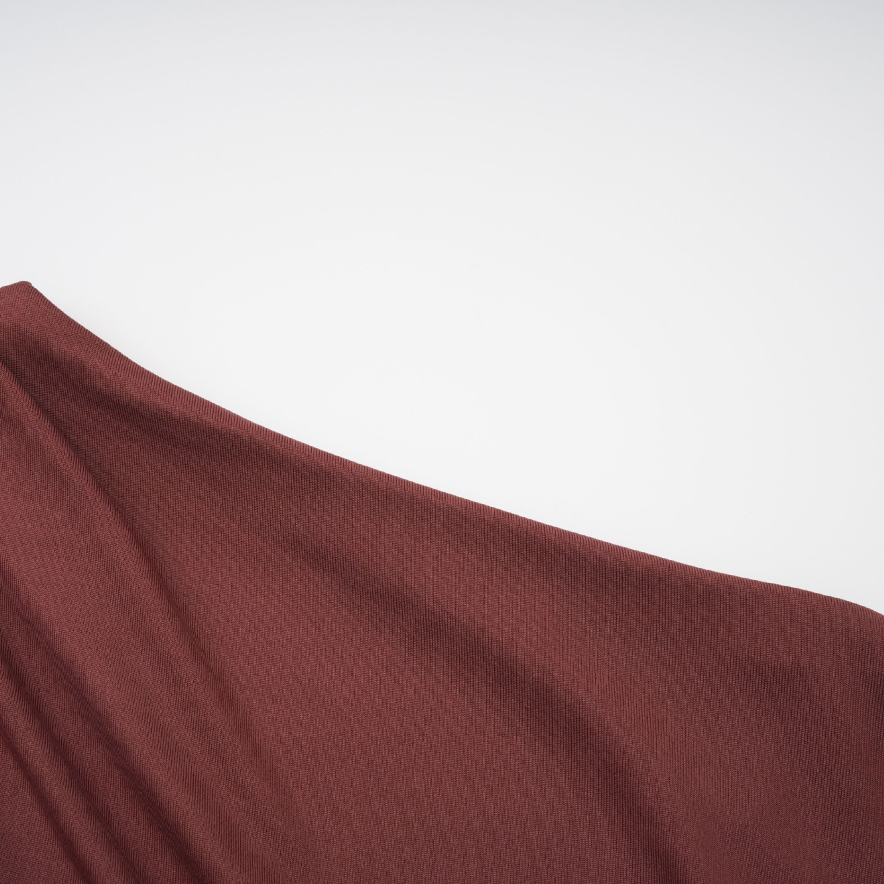 Seren Brown Ruched Tulle Panel Maxi Dress (Final Sale)