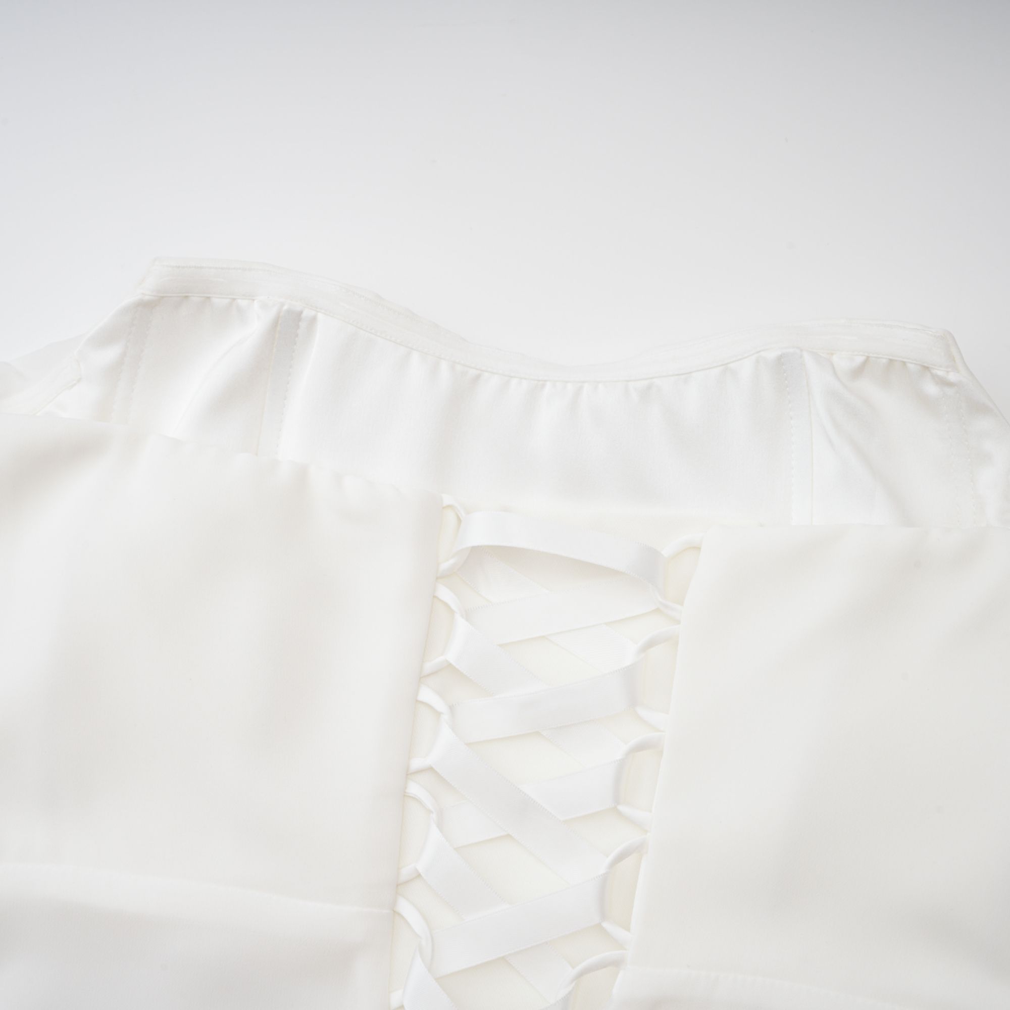 Léonie White Tulle Cape & Dress Set (Final Sale-US Only)