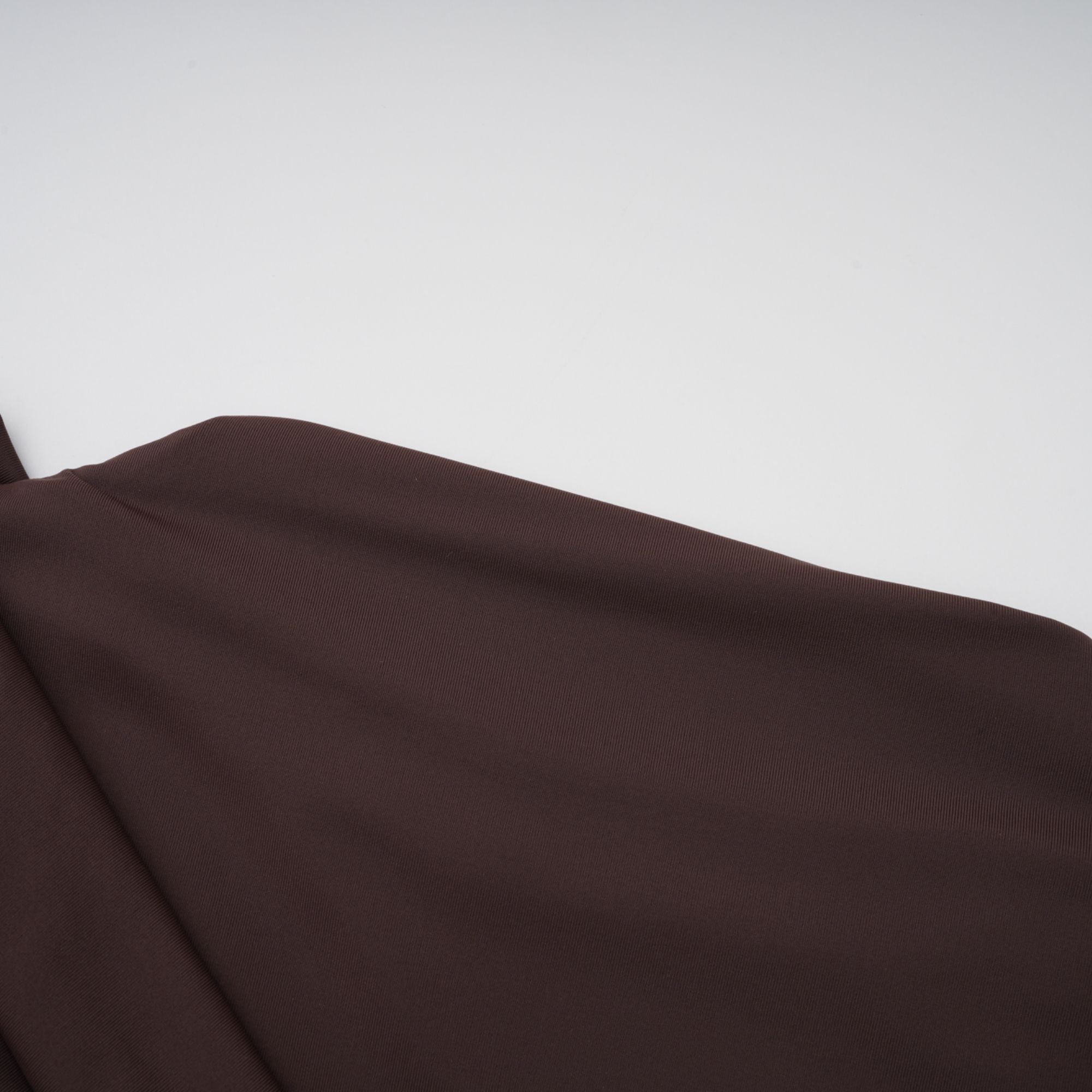 Fée Brown Asymmetrical Ruched Mini Dress