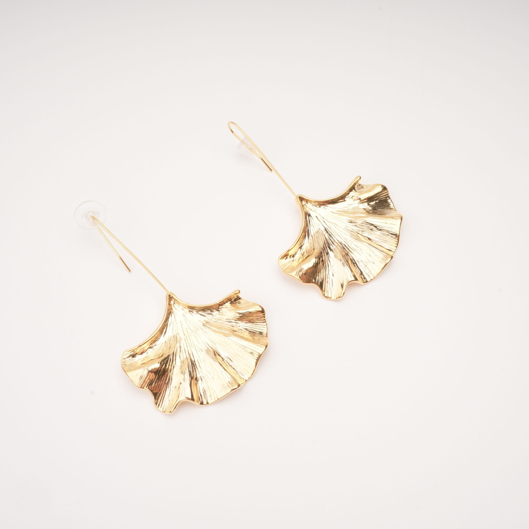 Juliet gold ginkgo drop earrings (US Only)