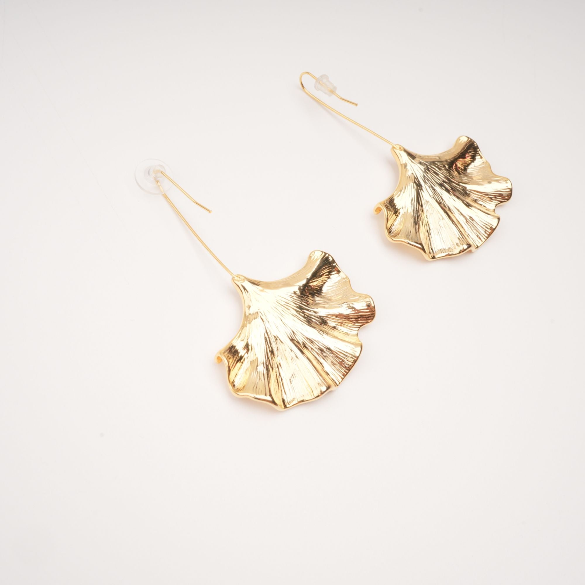 Juliet gold ginkgo drop earrings (US Only)