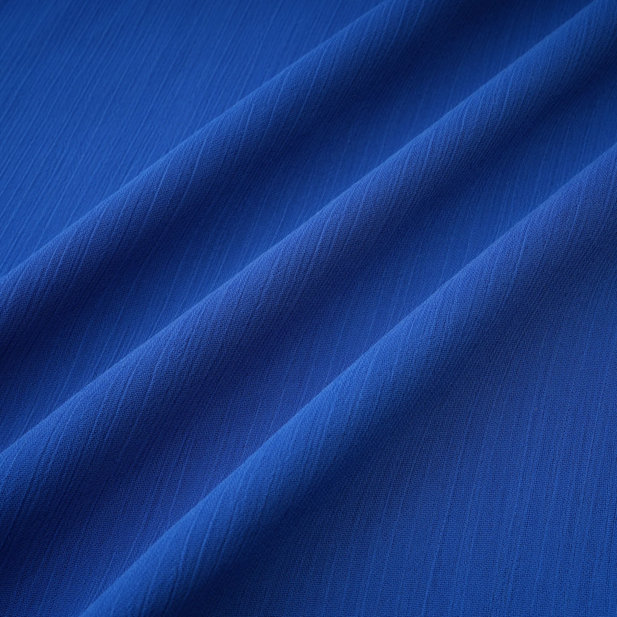 Faustine Blue Cape Design Ruched Maxi Dress