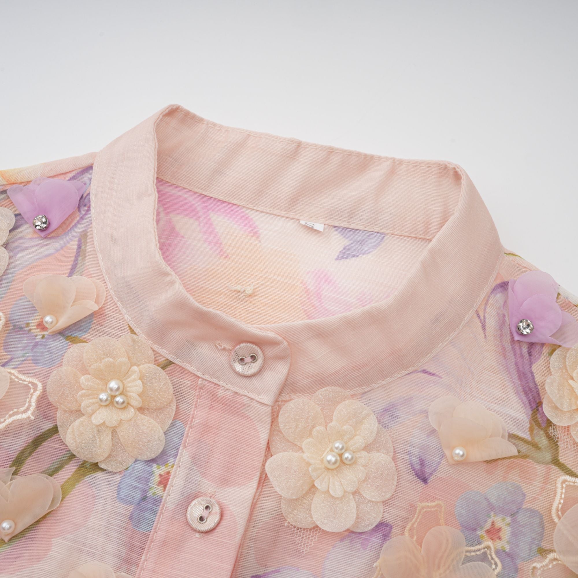 Delphine Pink Floral Print Maxi Dress (Final Sale-US Only)
