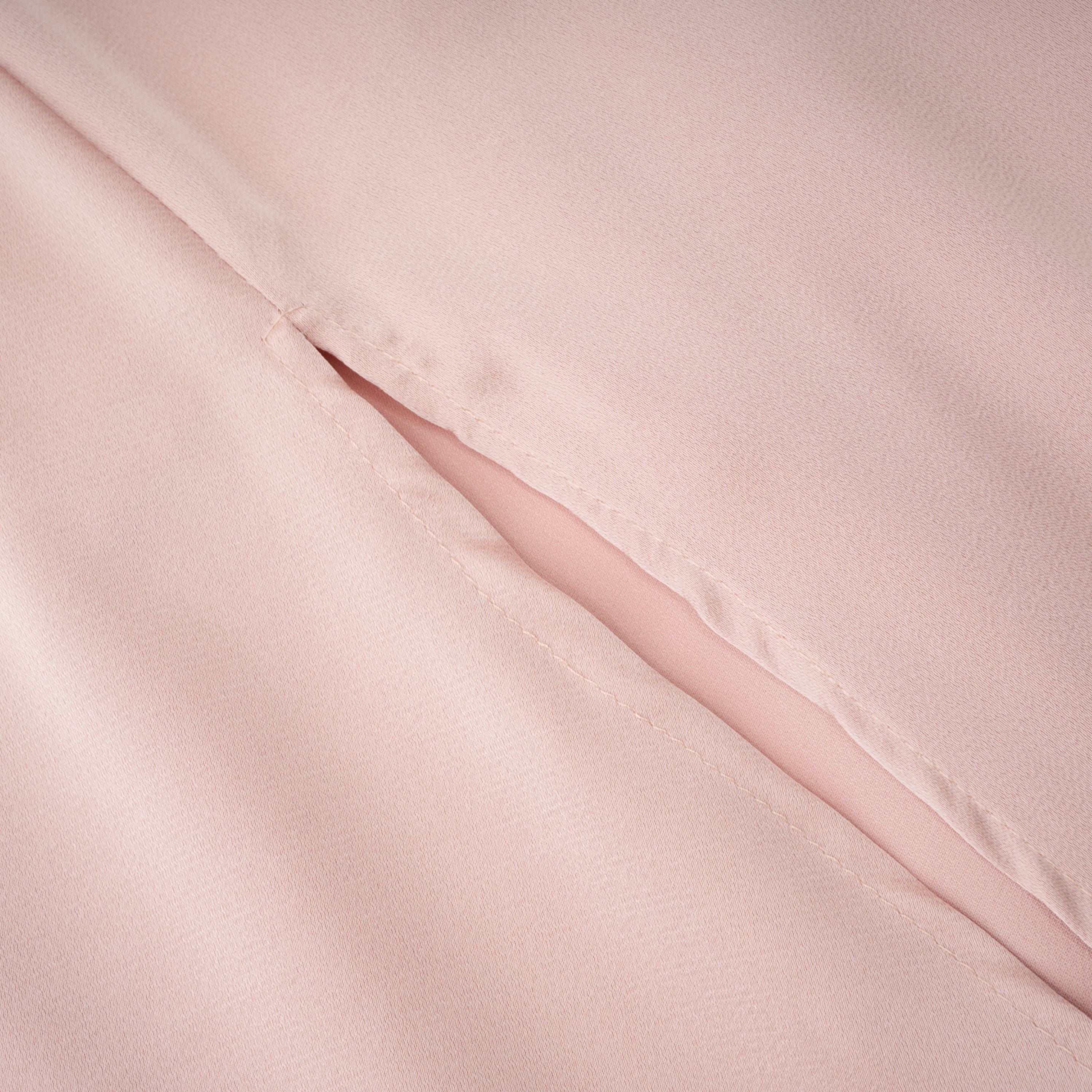 Everleigh Champagne Satin Top & Skirt Set With Cape Detail (Final Sale-US Only)