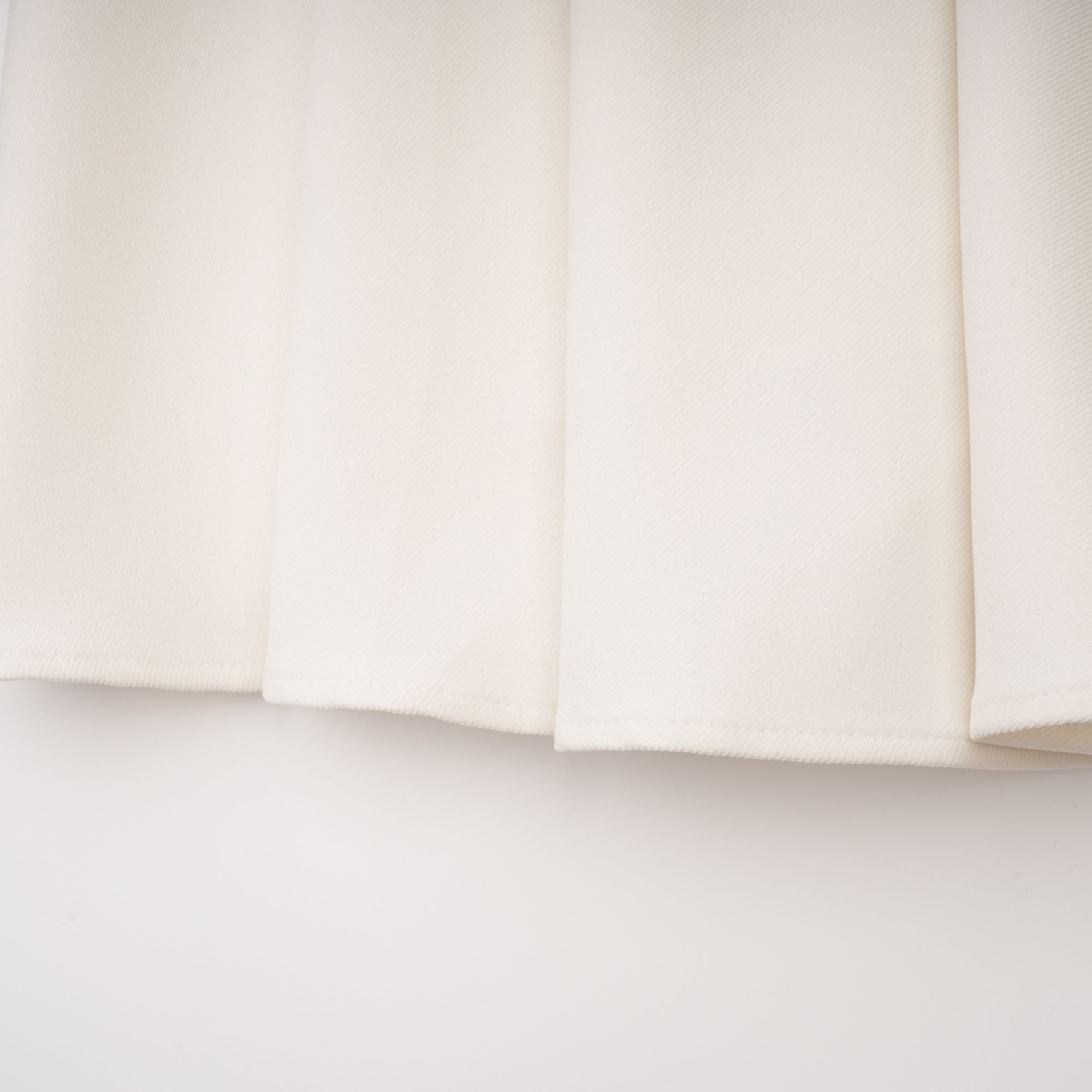 Maja White Faux Pearl Jacket & Pleated Skirt Set