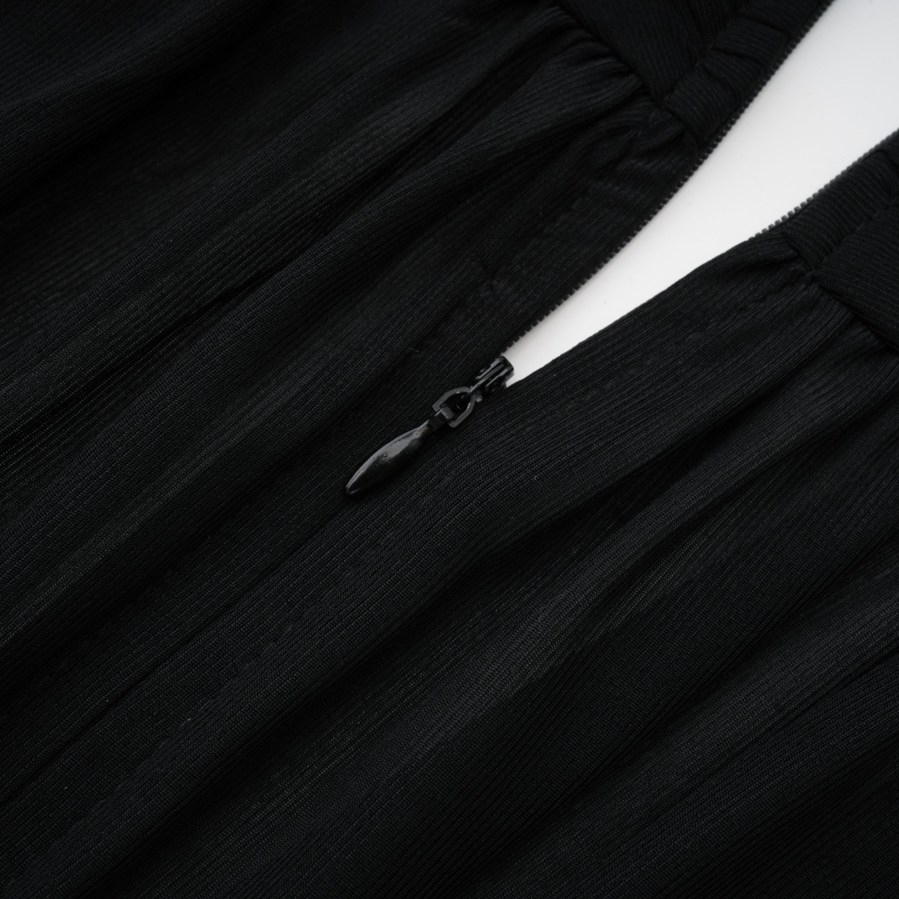 Greta Black Ruched Sheer Mesh Maxi Dress (Final Sale)