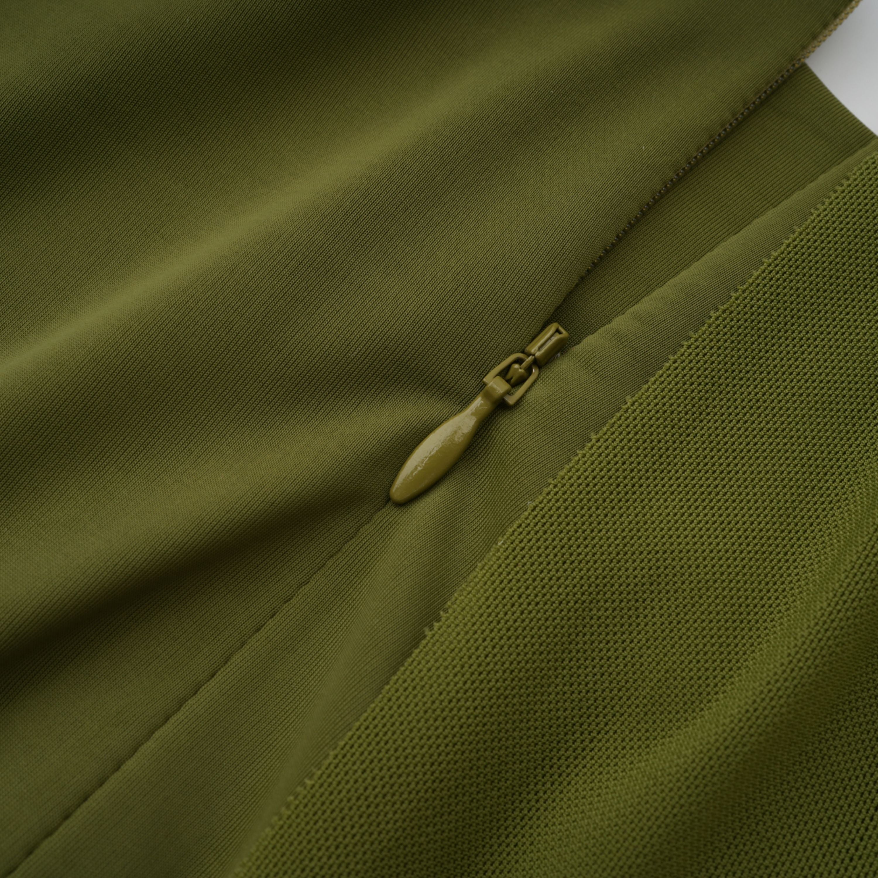 Emilia Green Asymmetrical Ribbon Draped Maxi Dress (Final Sale-US Only)