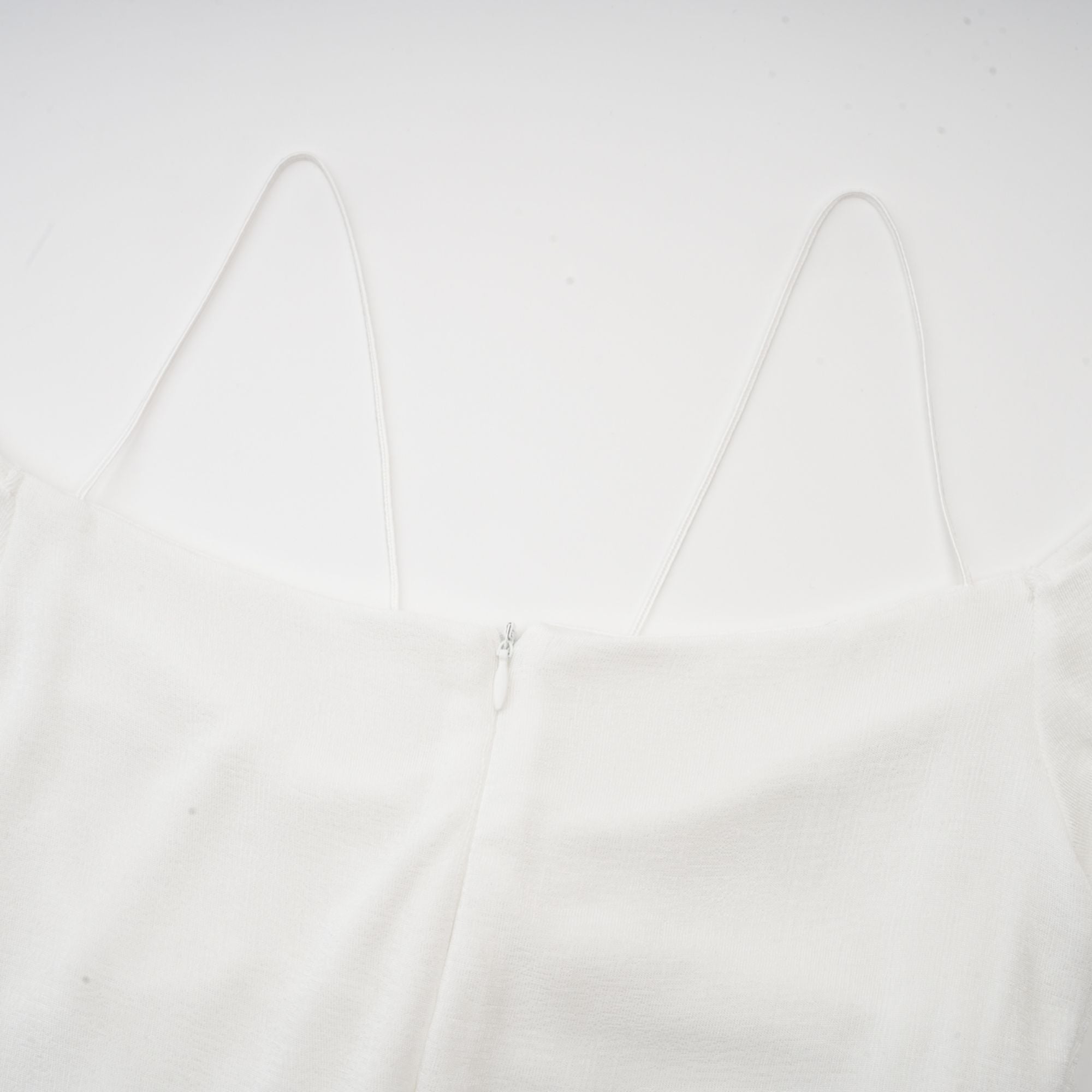Nadine off-shoulder panelled maxi dress in White (Final Sale-US Only)