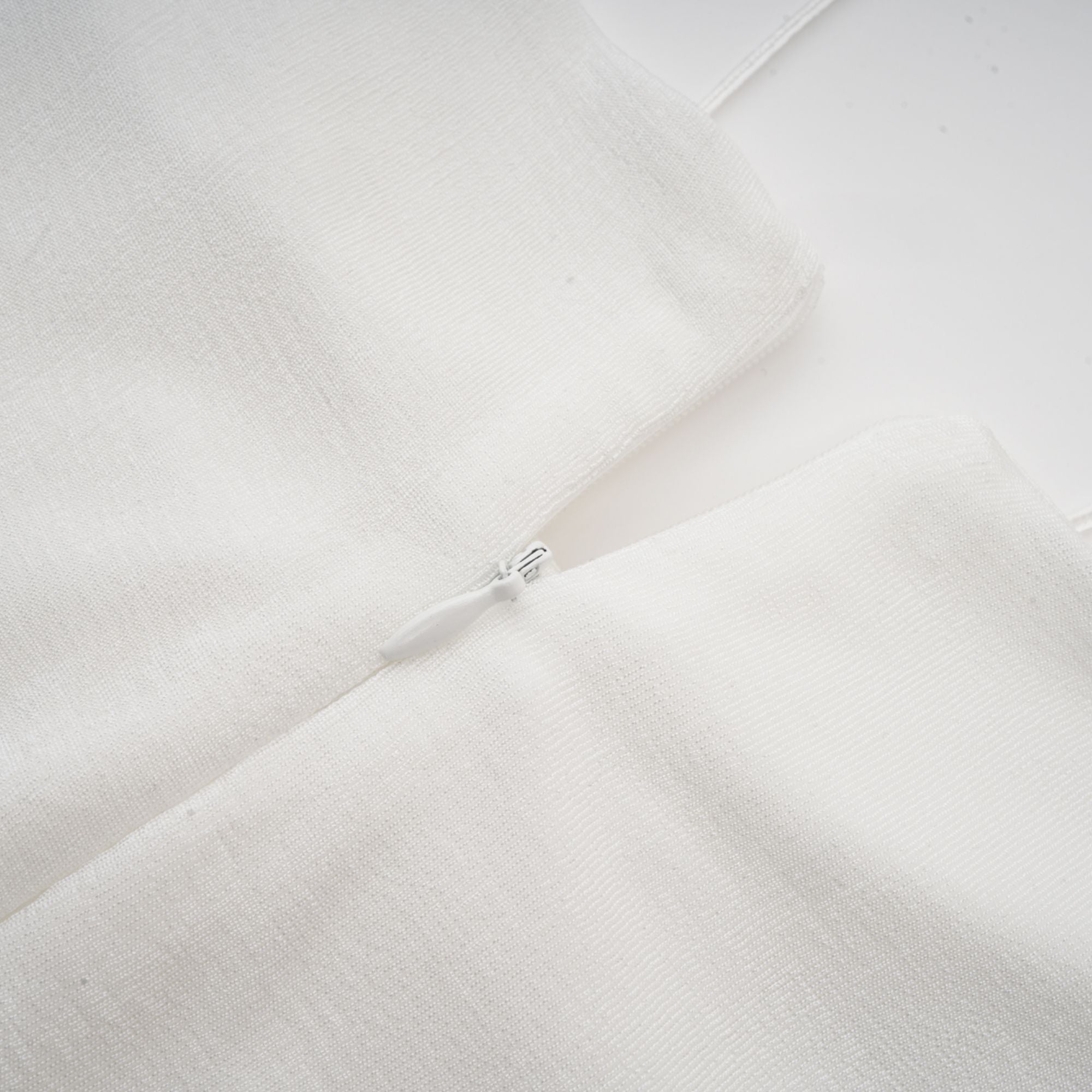 Nadine off-shoulder panelled maxi dress in White (Final Sale)