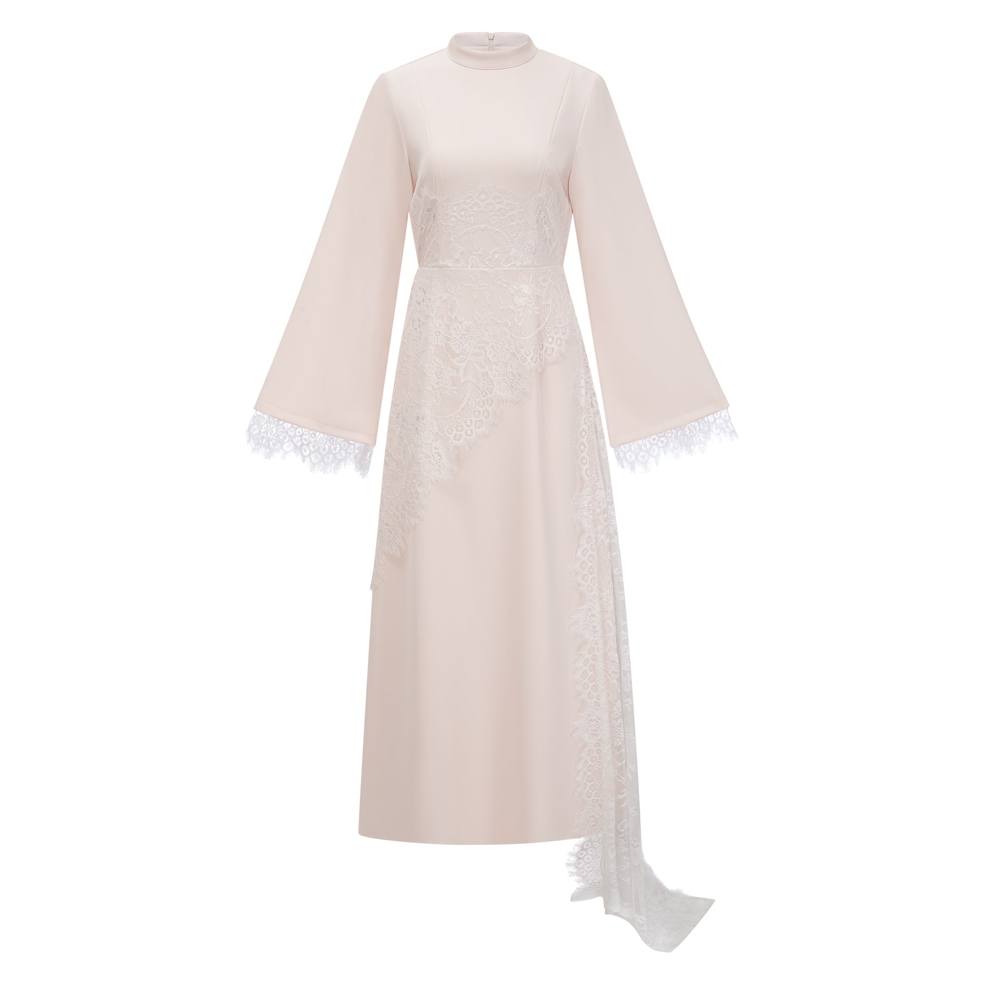 Aurora White Floral Lace Maxi Dress (Final Sale-US Only)
