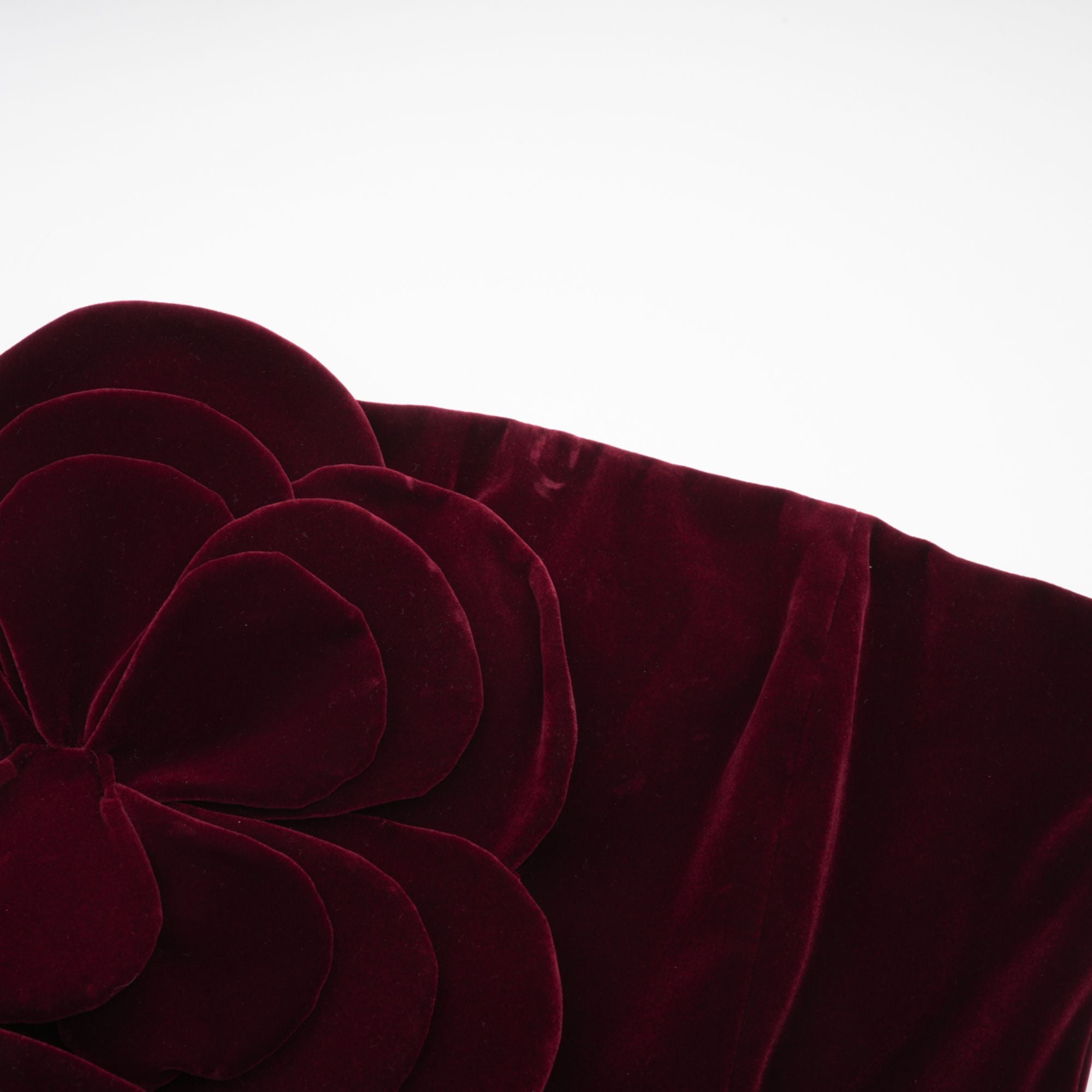 Azura Red Floral Appliqué Maxi Dress (Final Sale-US Only)