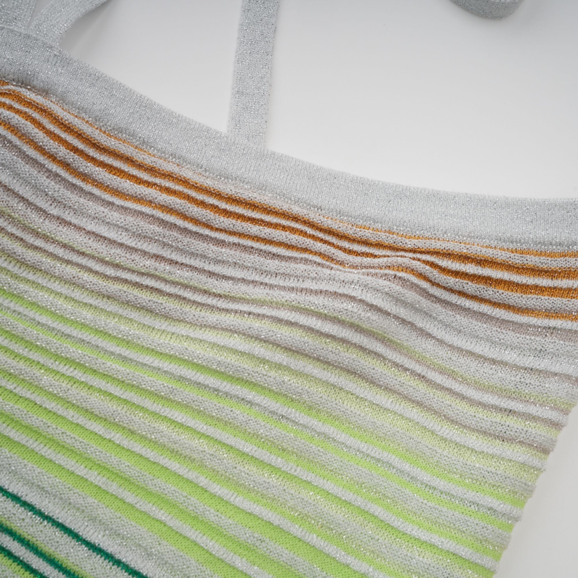 Serelith Metallic Knit Backless Maxi Dress (Final Sale-US Only)