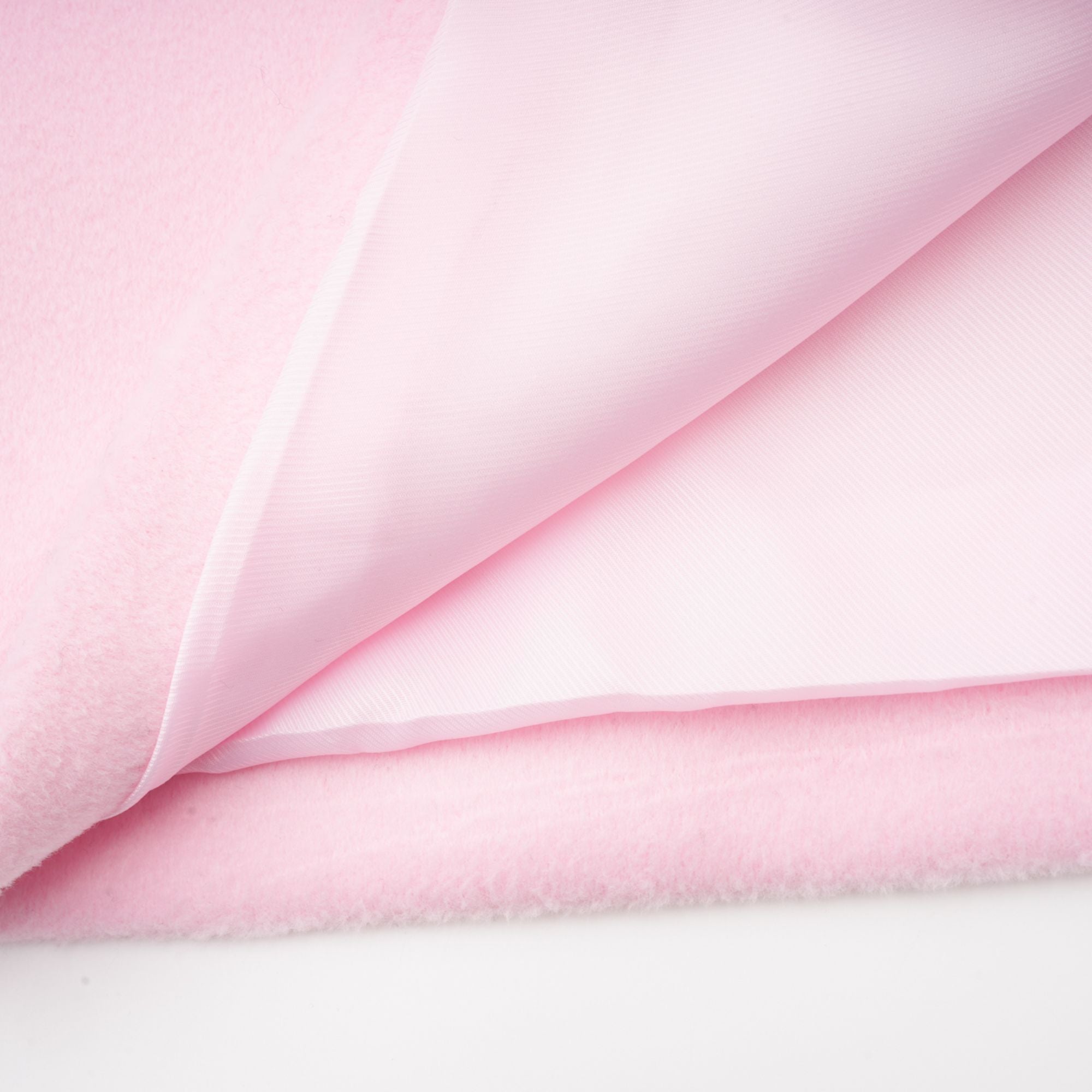 Louisette pink faux-fur overcoat (Final Sale)