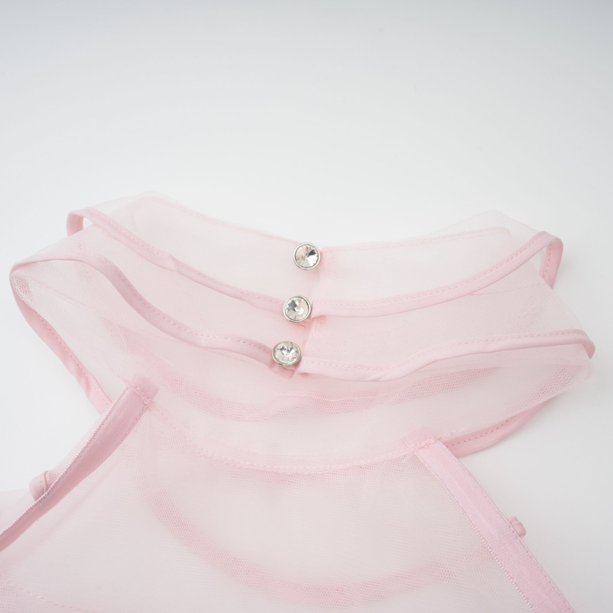 Nonchalante Pink Tiered Halterneck Maxi Dress (Final Sale-US Only)