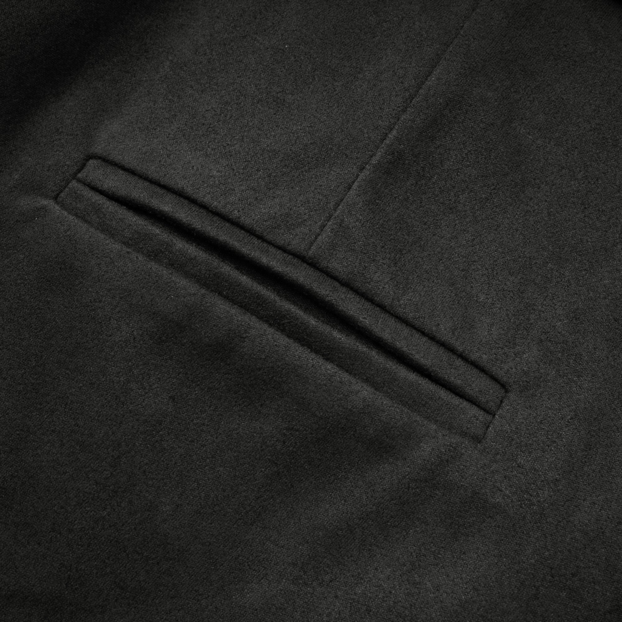 Chaney Grey Bubble Hem Suede Shorts