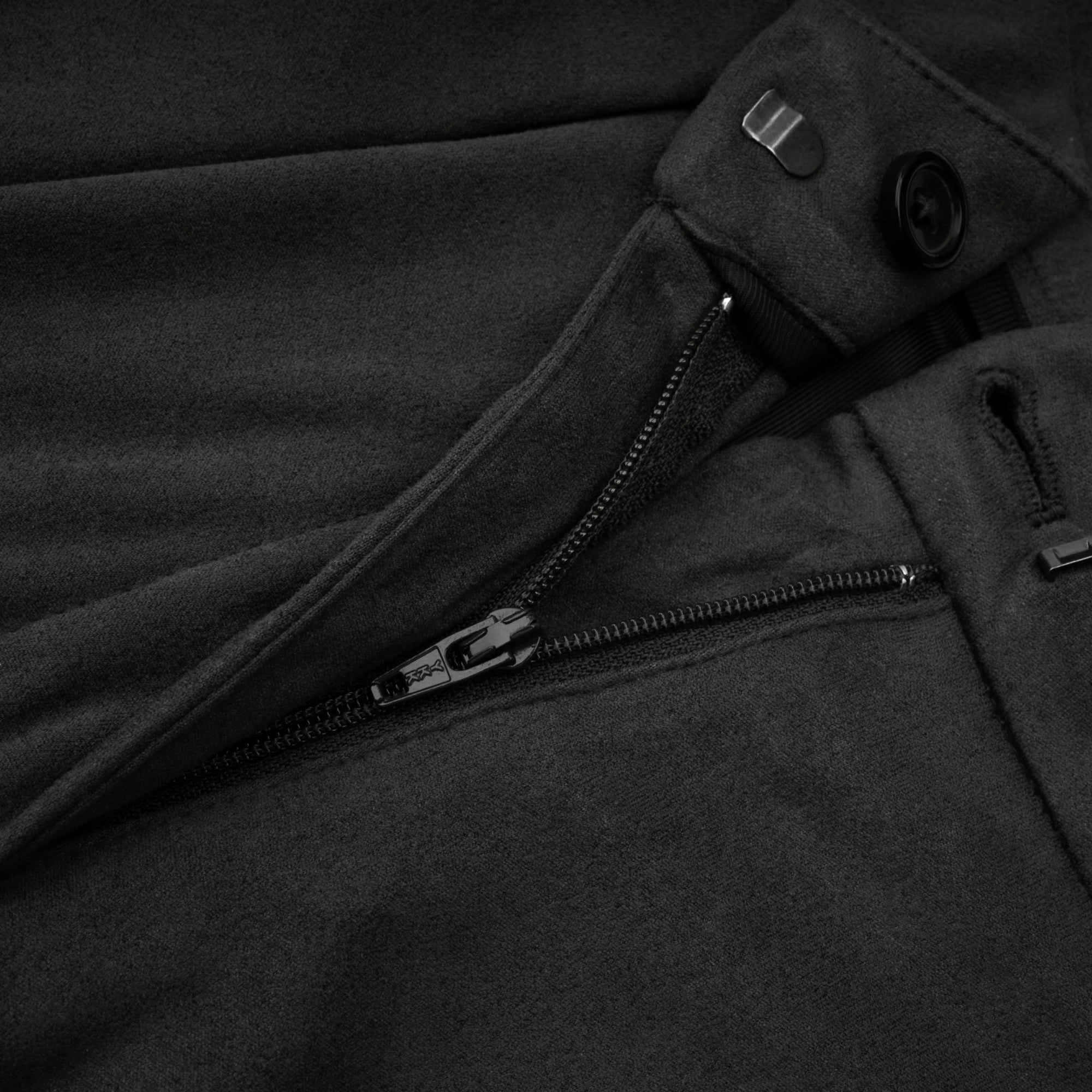 Chaney Grey Bubble Hem Suede Shorts