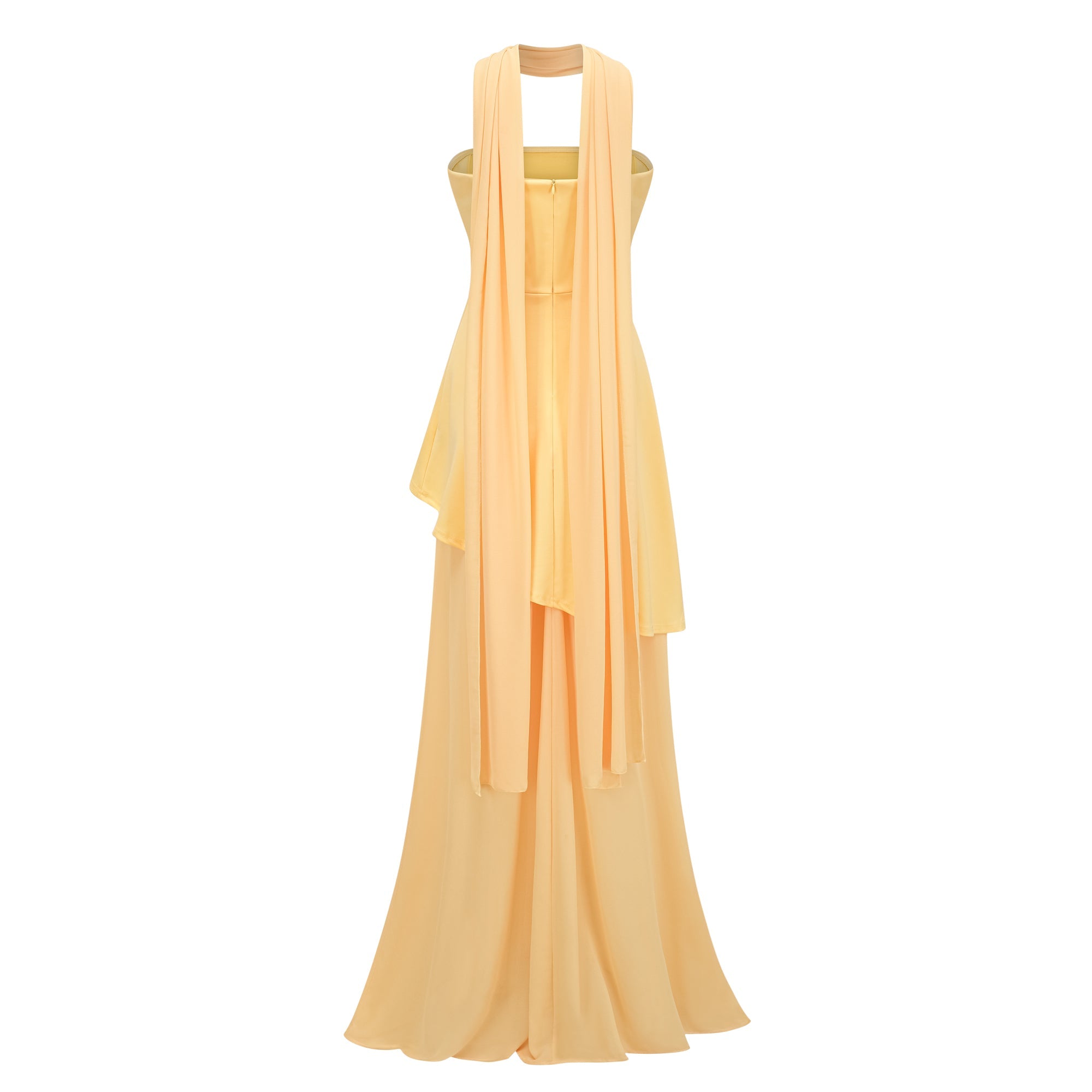 Solène Off-Shoulder Ruched Maxi Gown (Final Sale-US Only)