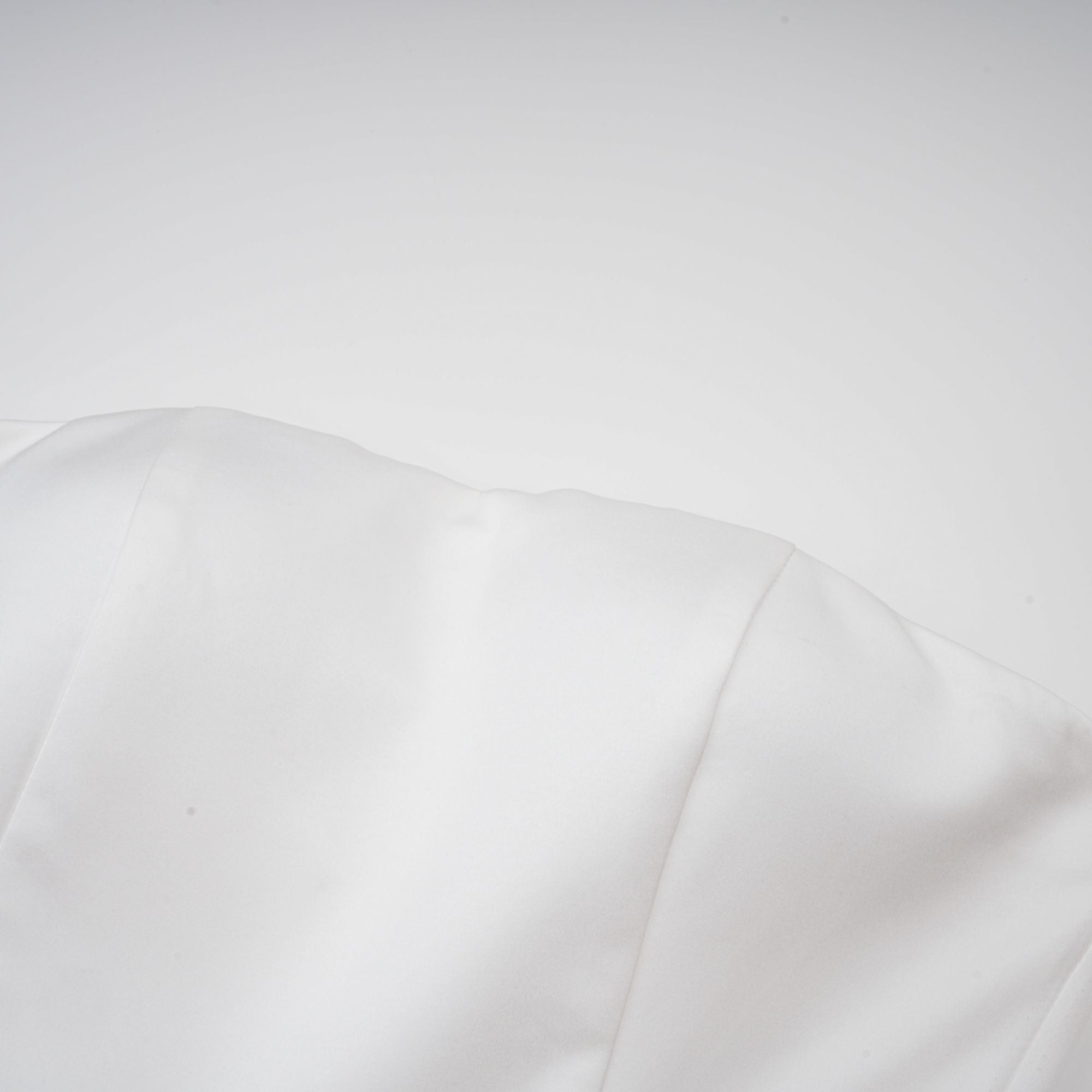 Lucie white petal-layered strapless corset mini dress (Final Sale-US Only)