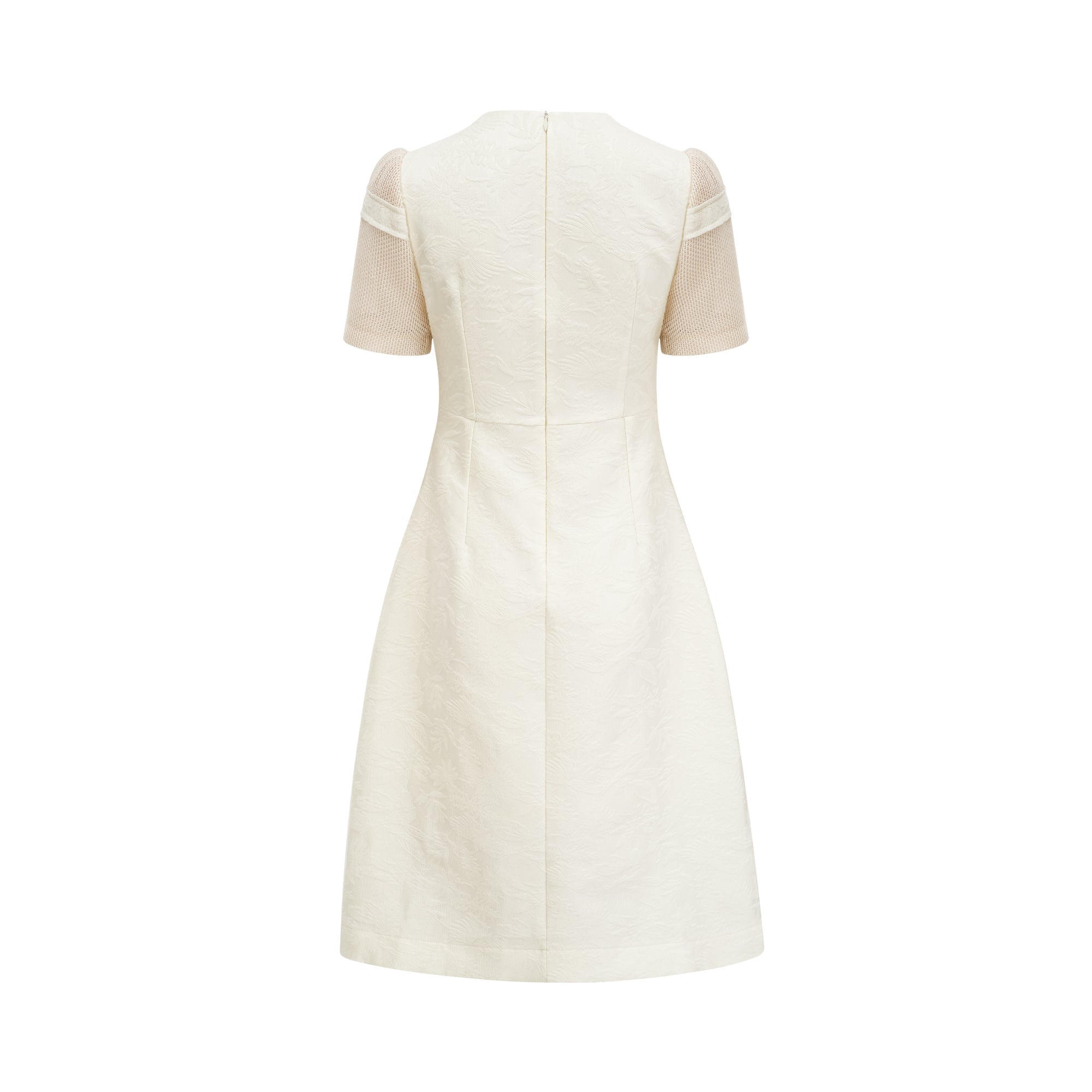Diane floral embroidered openwork midi dress (Final Sale-US Only)