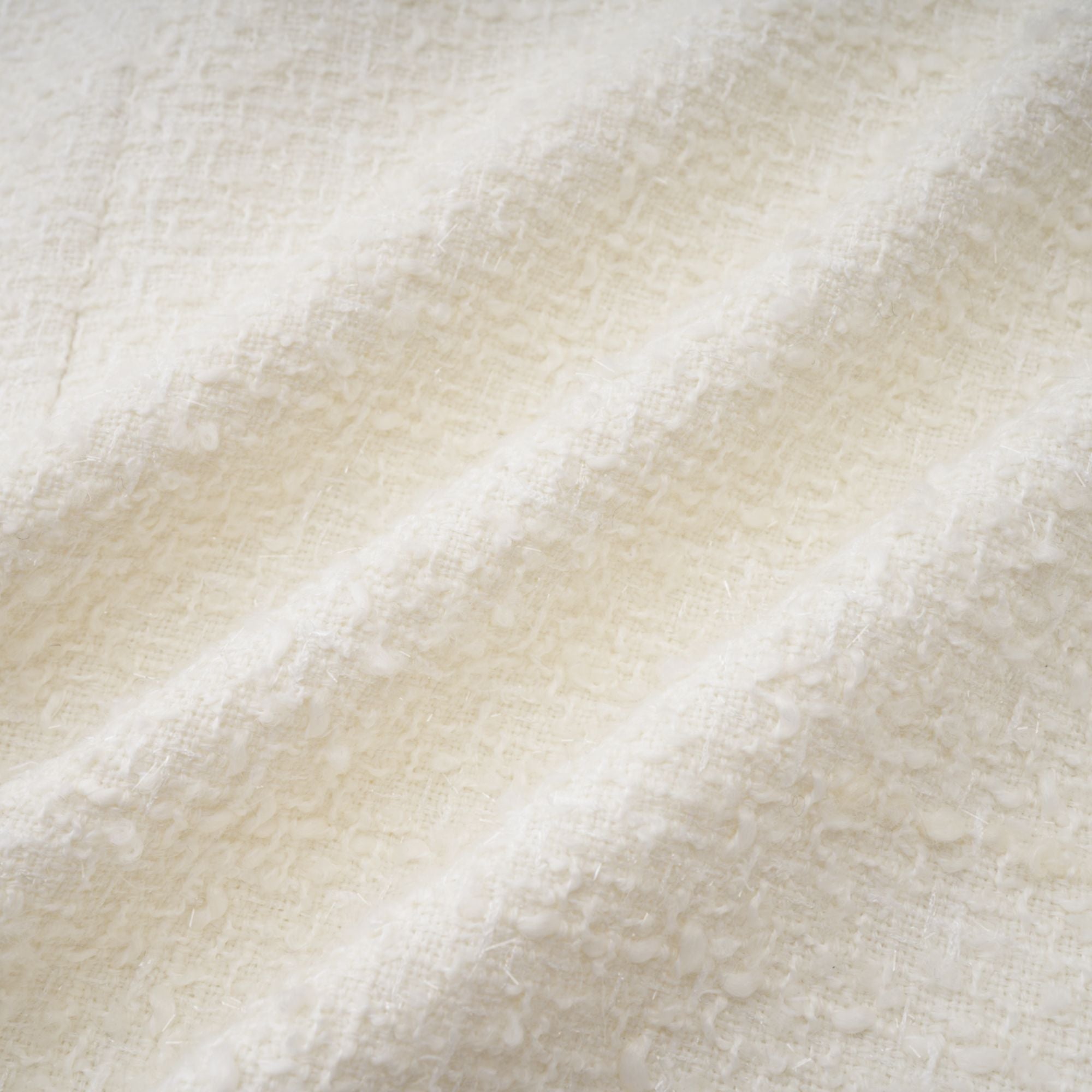 Gaëlle White Faux Pearl Tweed Mini Dress (Final Sale-US Only)