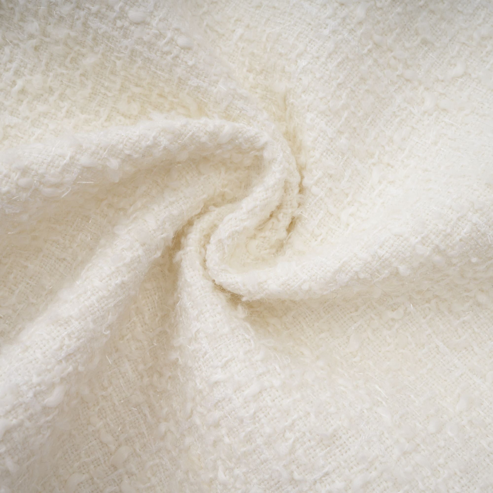 Gaëlle White Faux Pearl Tweed Mini Dress (Final Sale-US Only)