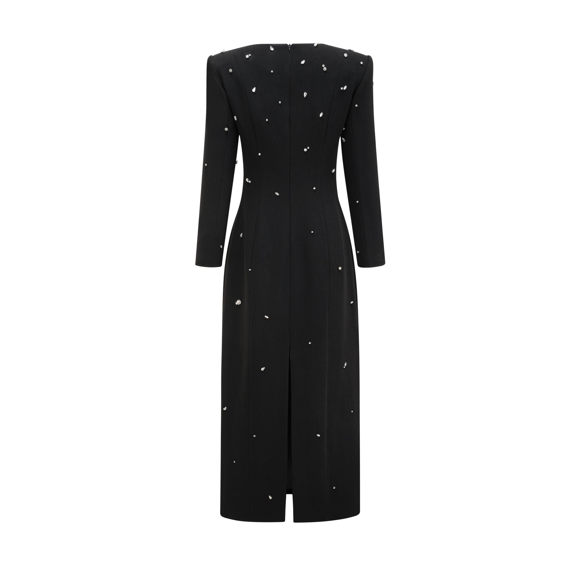 Imelda black crystal-embellished maxi dress (Final Sale-US Only)