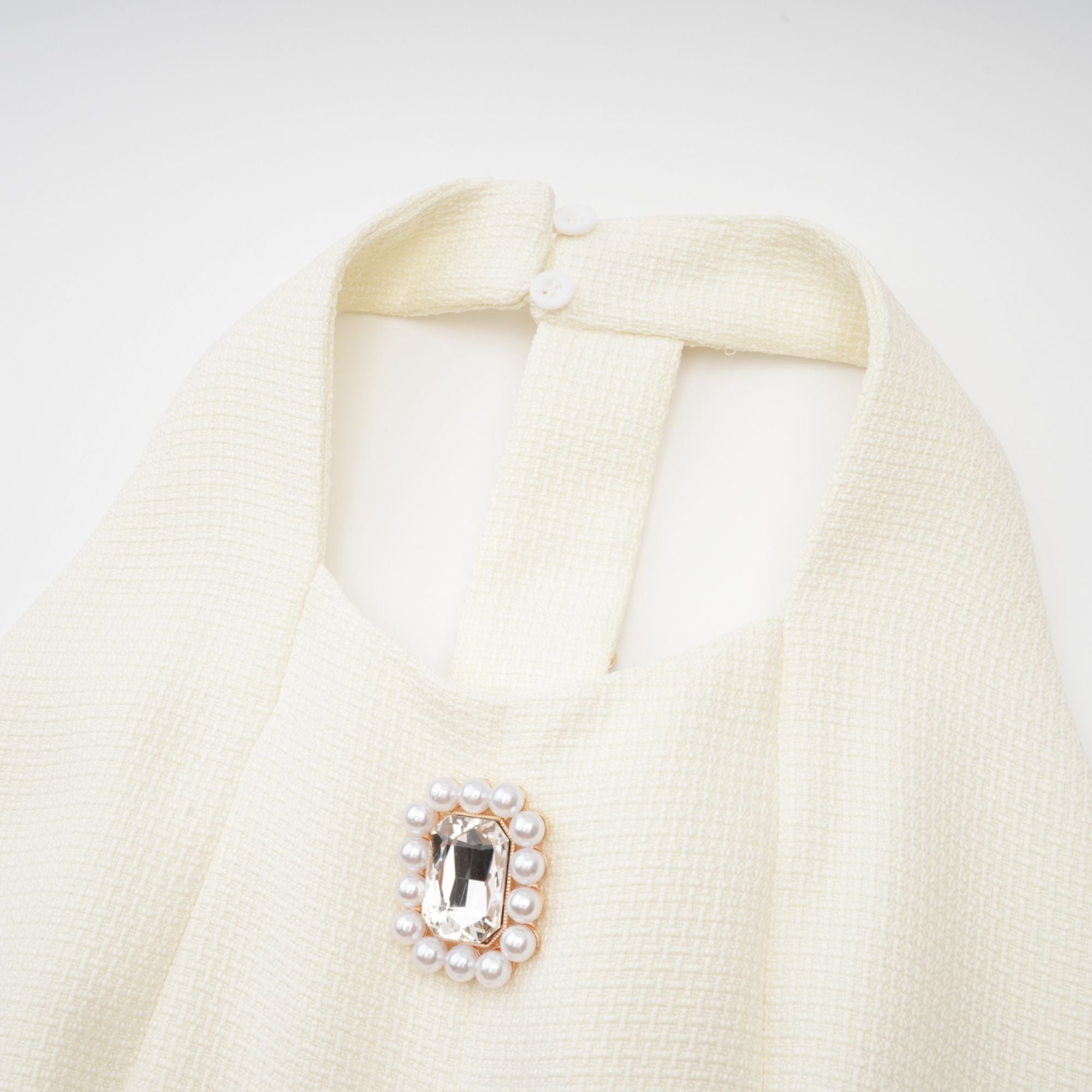 Charlene embellished open-back mini dress (Final Sale-US Only)