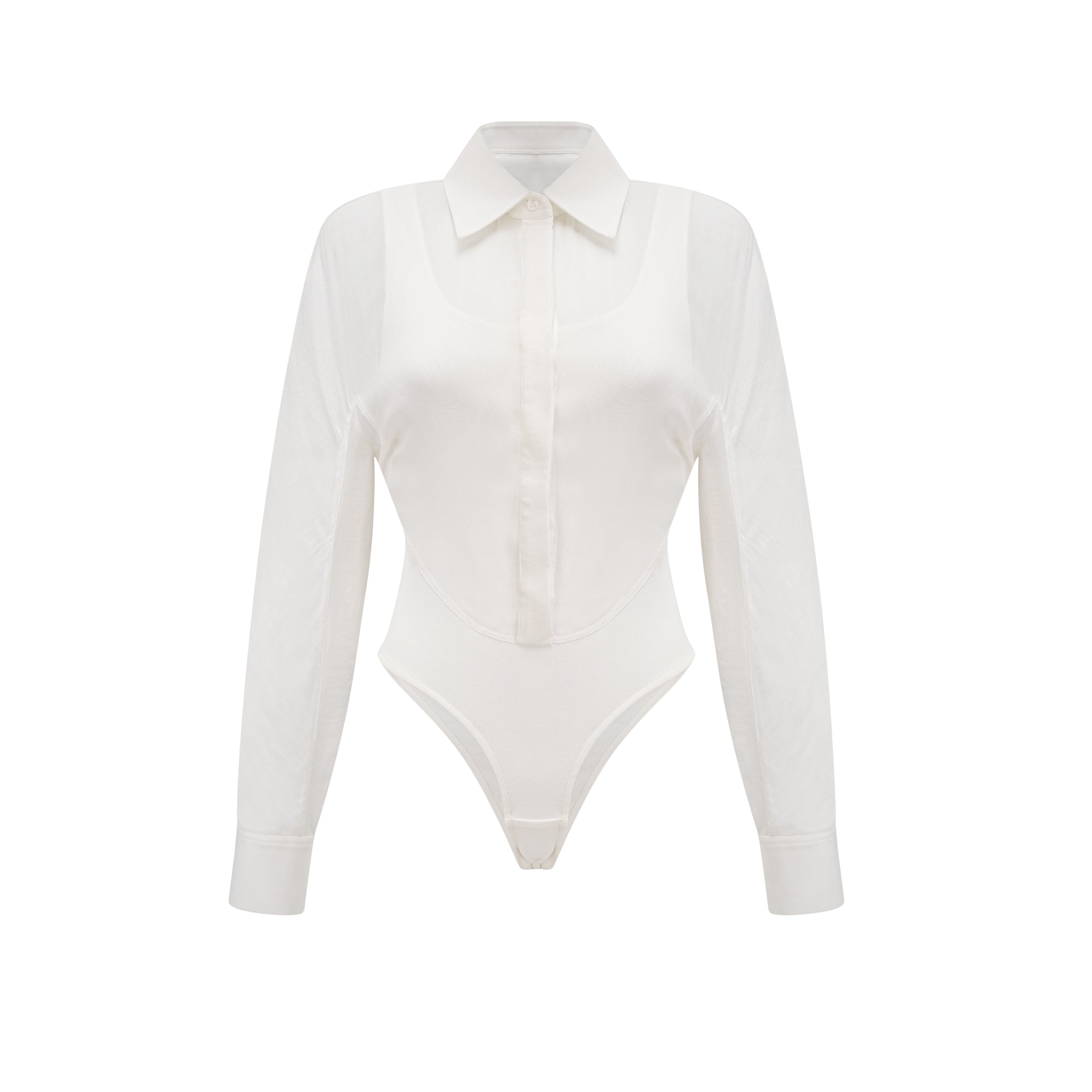 Fleur boned-design bodysuit (Final Sale)