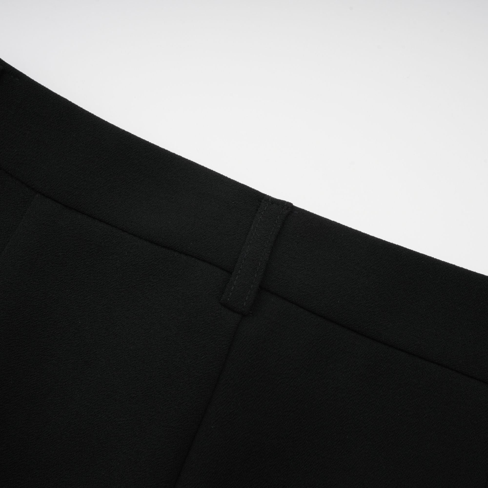 Suzanne black pleated jacket & trousers matching set (Final Sale-US Only)