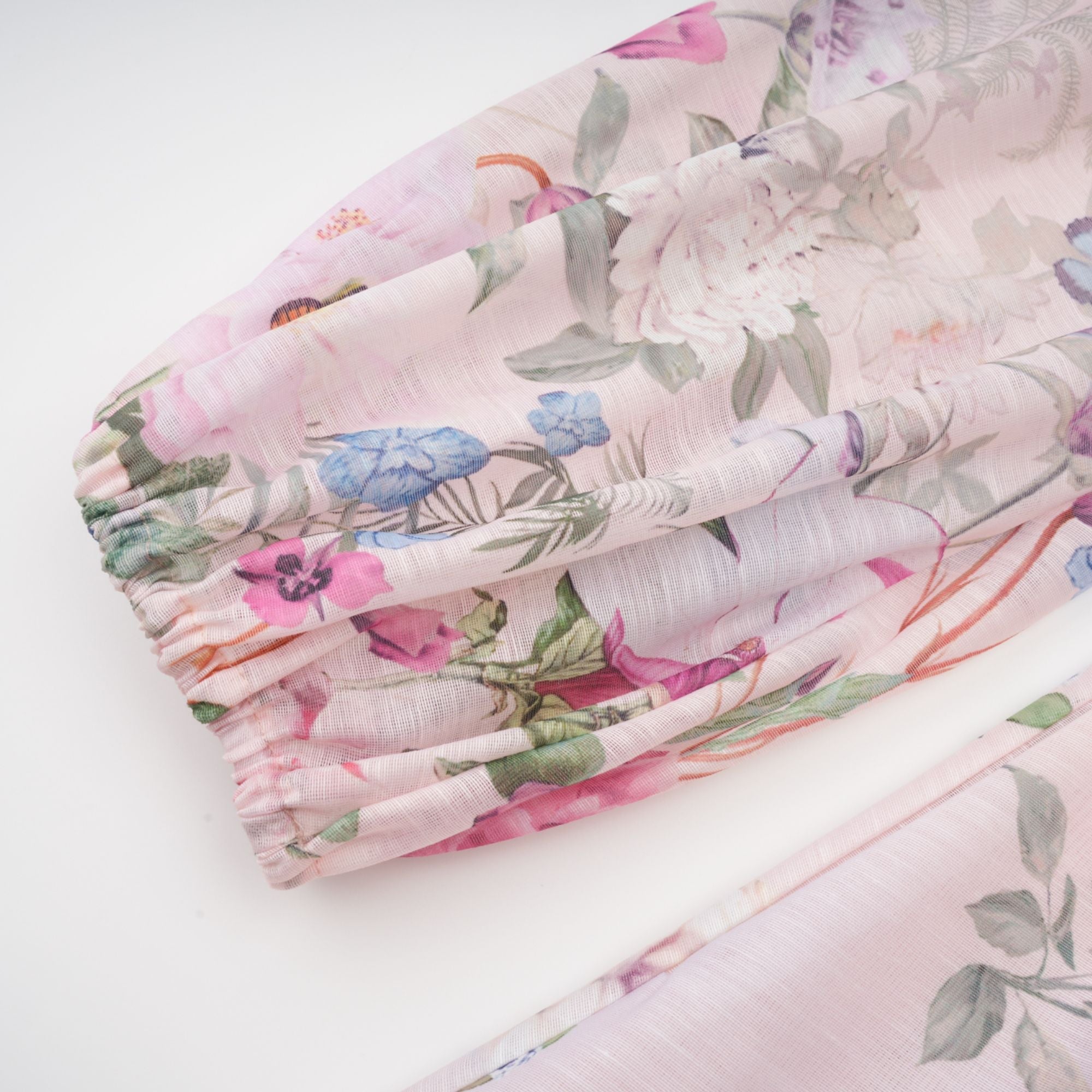Fabienne light-pink floral-print mini dress (Final Sale-US Only)