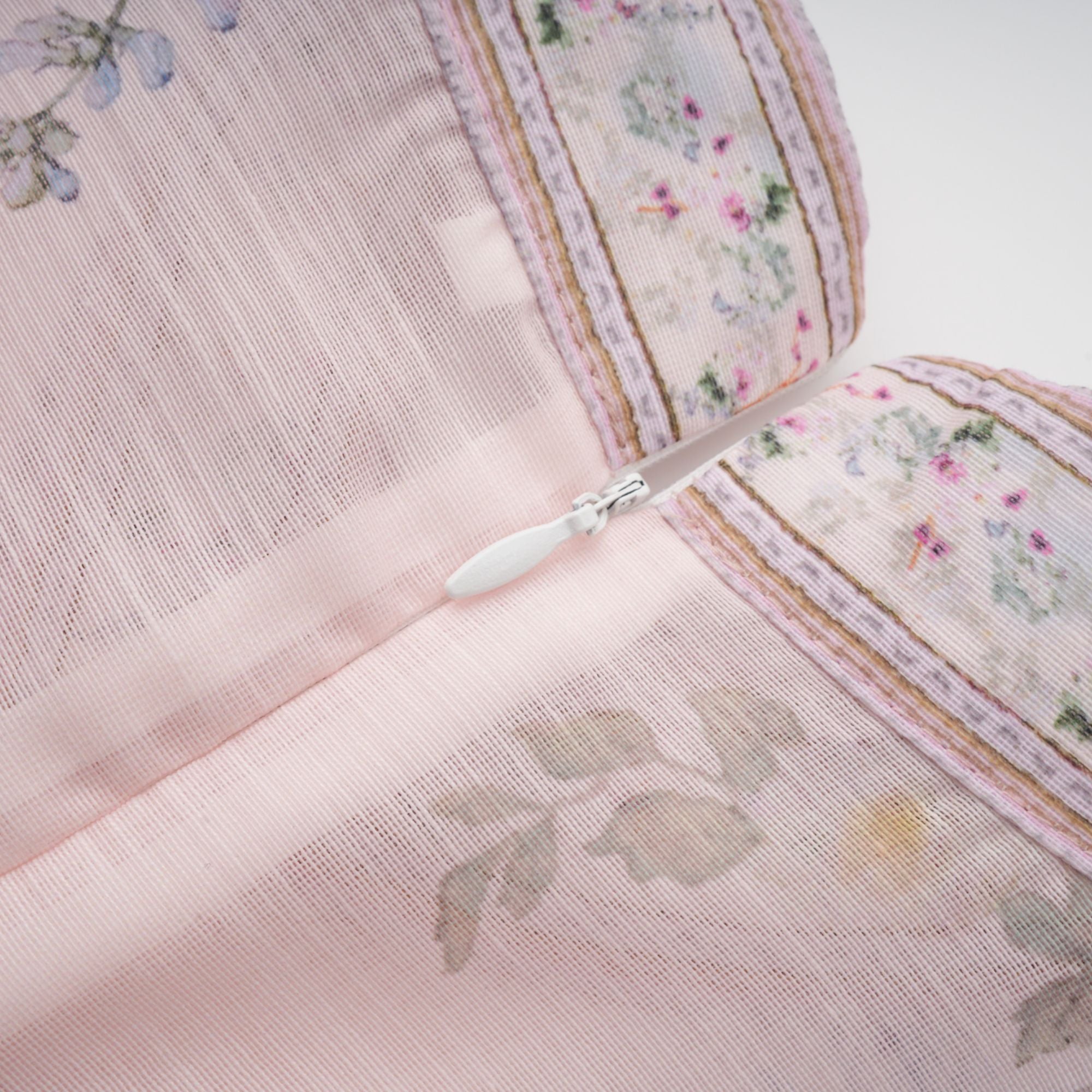 Fabienne light-pink floral-print mini dress (Final Sale-US Only)