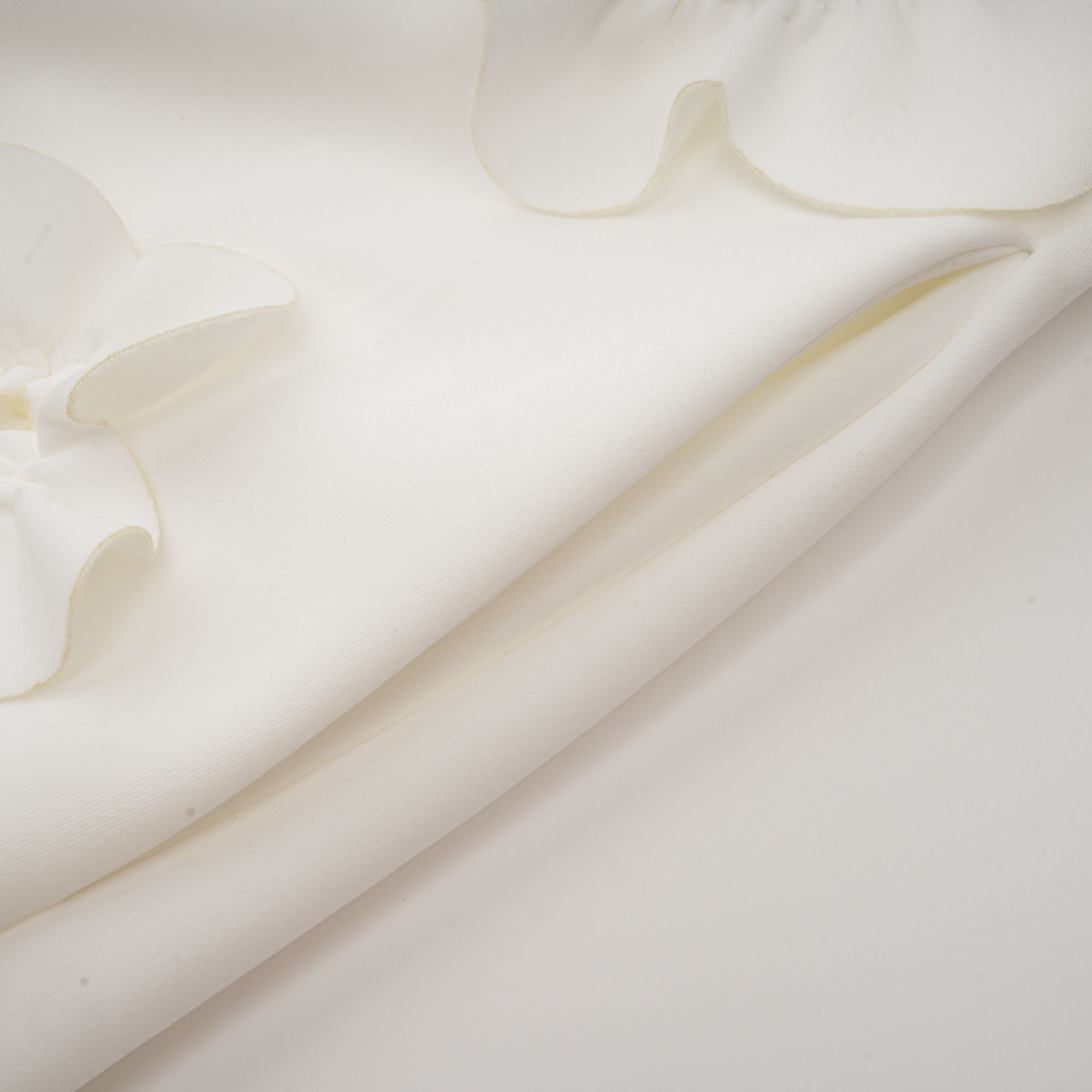 Magali White Sleeveless Maxi Dress with Faux Flower & Bow-Tie Embellishment (Final Sale-US Only)