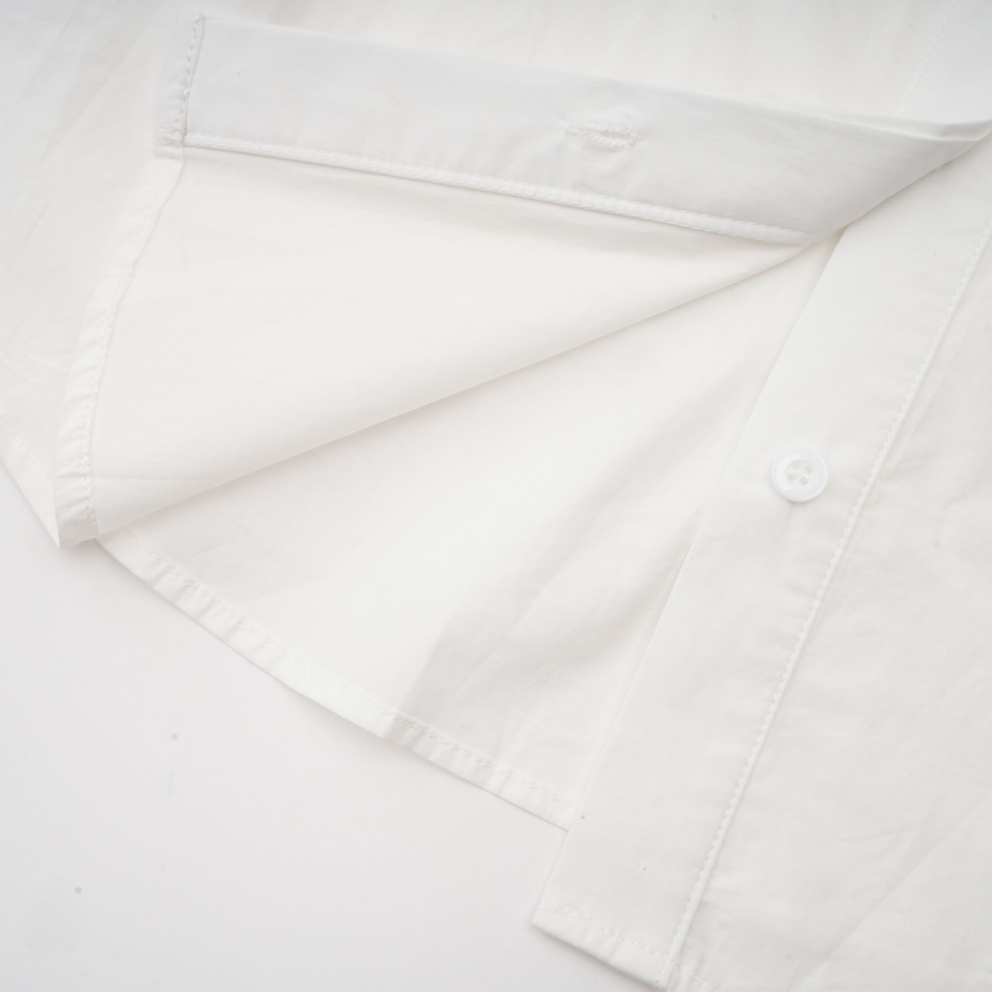 Rosalie white floral cut-out shirt (Final Sale)