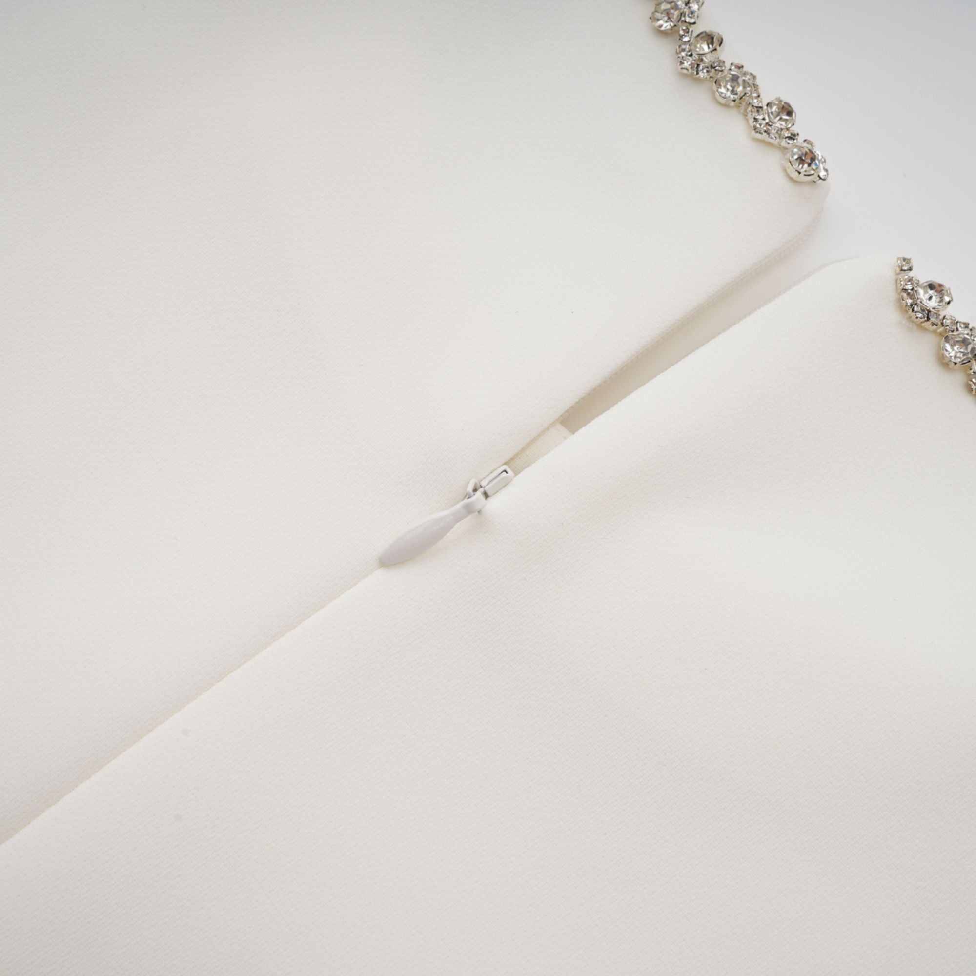 Bérénice white crystal-embellished mini dress (Final Sale)