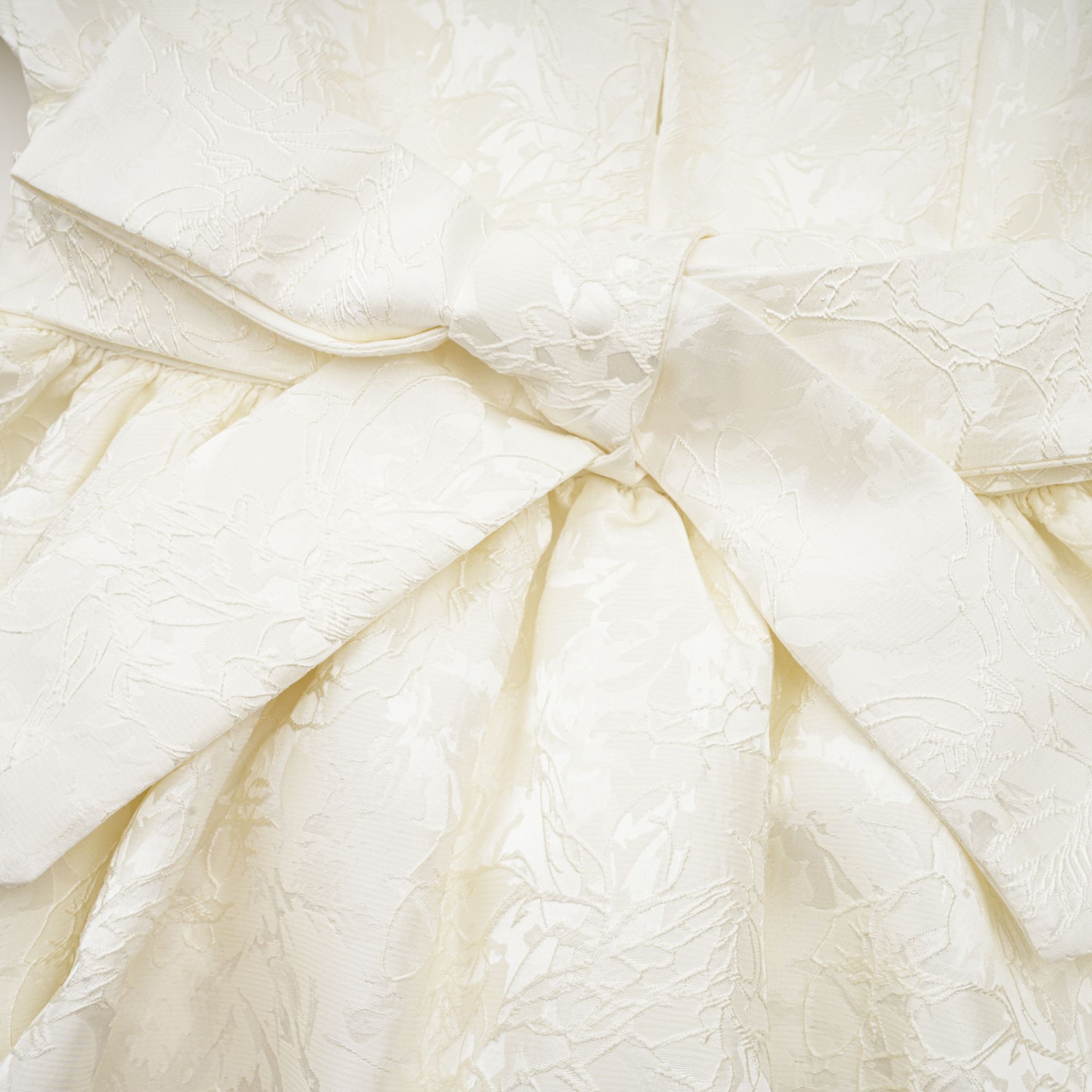 Colette white jacquard tiered mini dress (Final Sale-US Only)