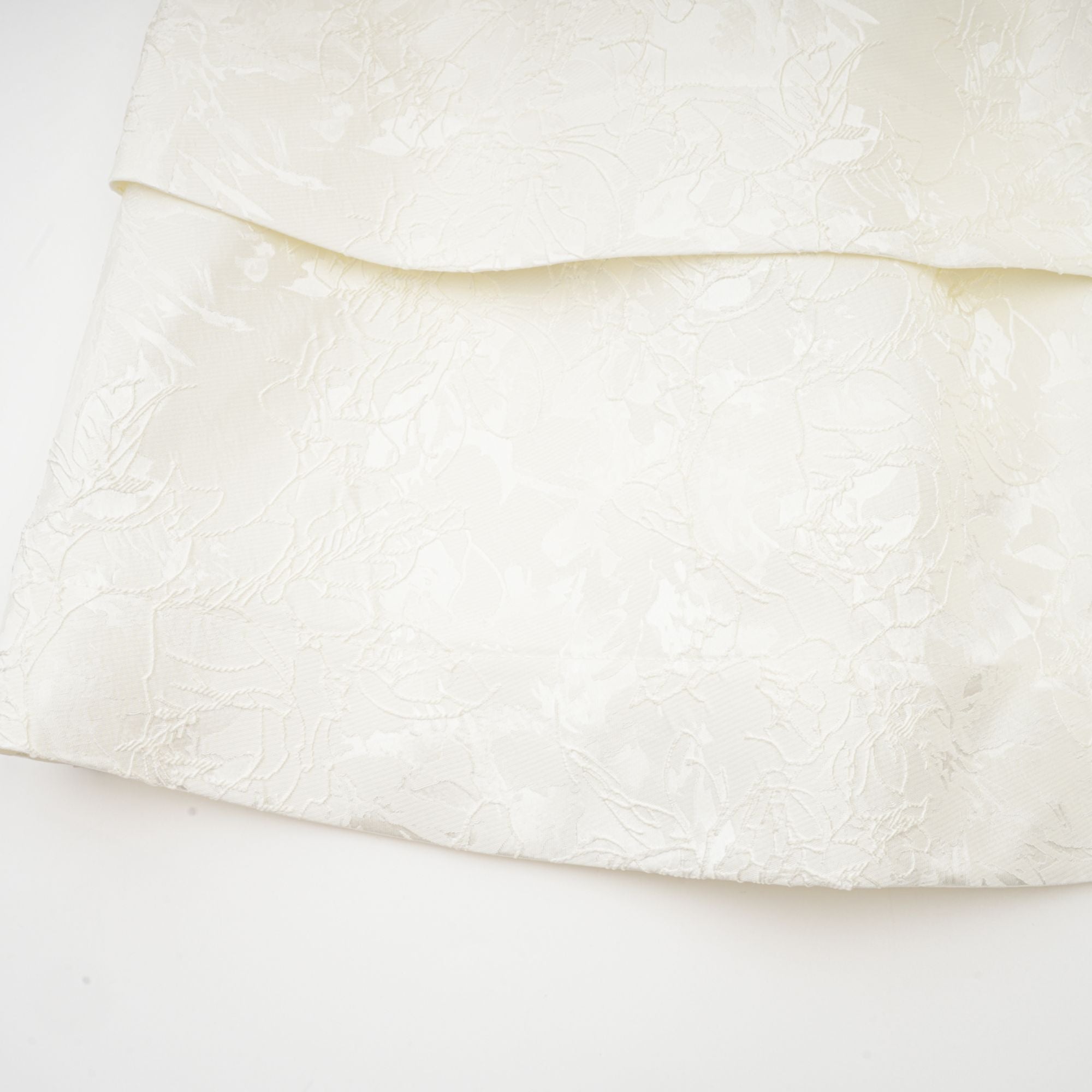 Colette white jacquard tiered mini dress (Final Sale-US Only)