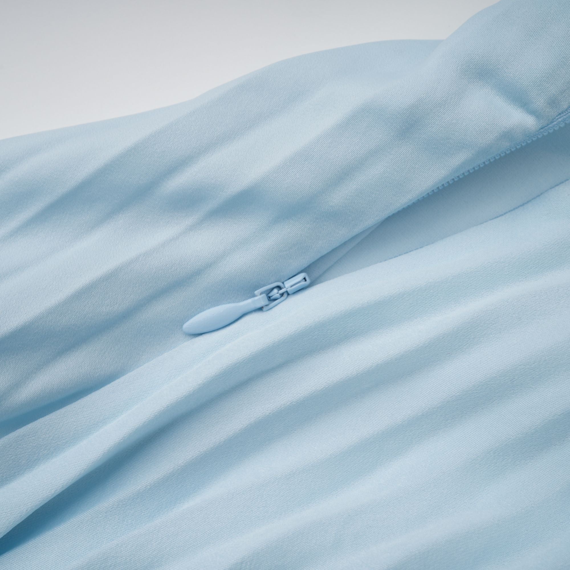 Andréa Blue Pleated Maxi Dress with Cutout Detail (Final Sale-US Only)