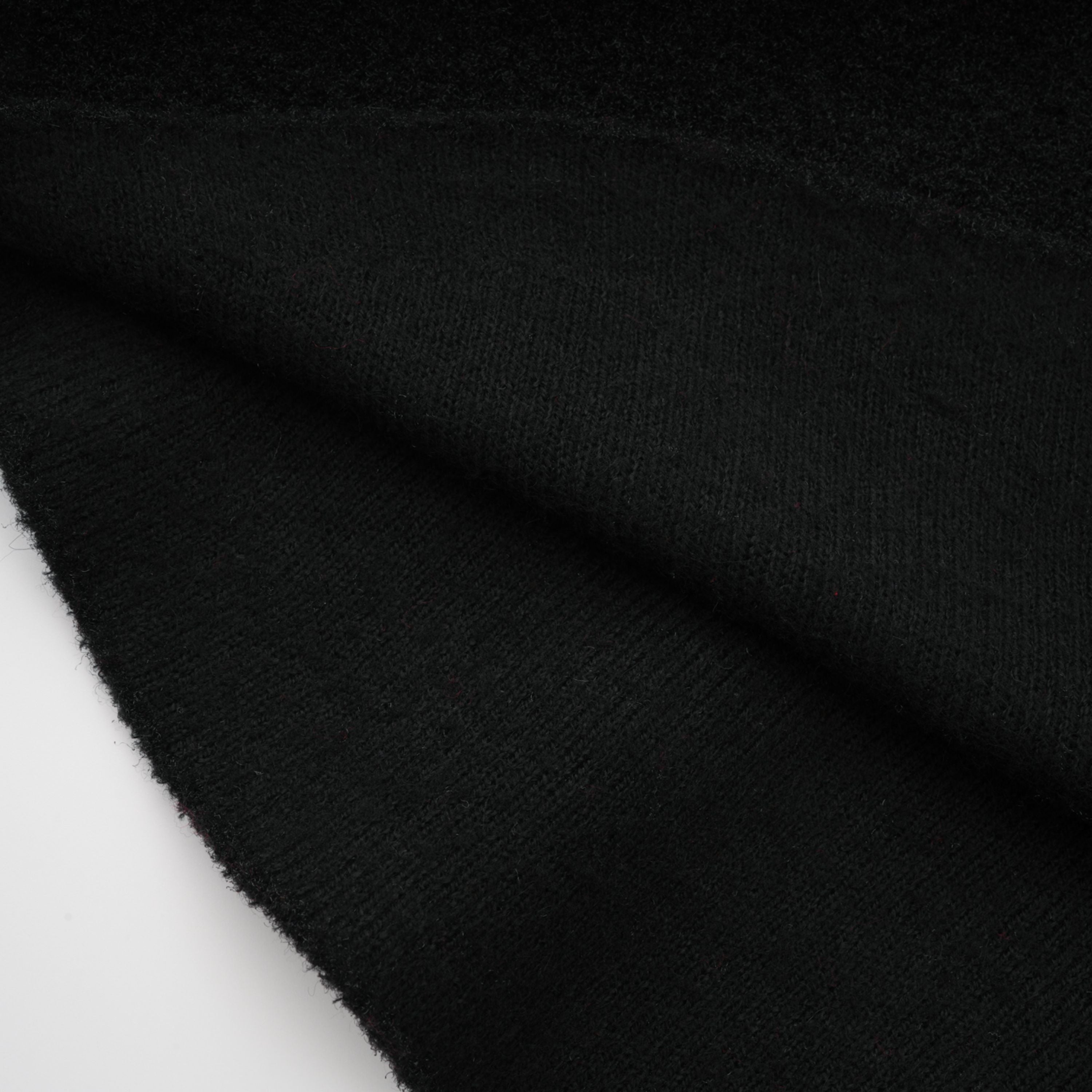 Ellinor Black Embellished Knit Top & Skirt Set