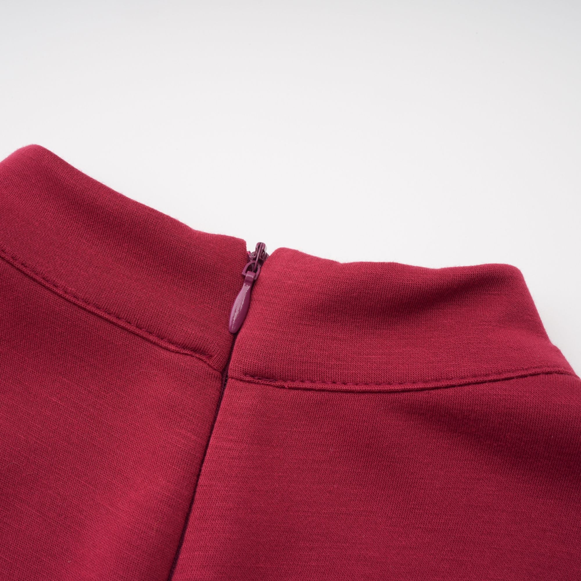 Margot Red Scarf Design Ruched Maxi Gown