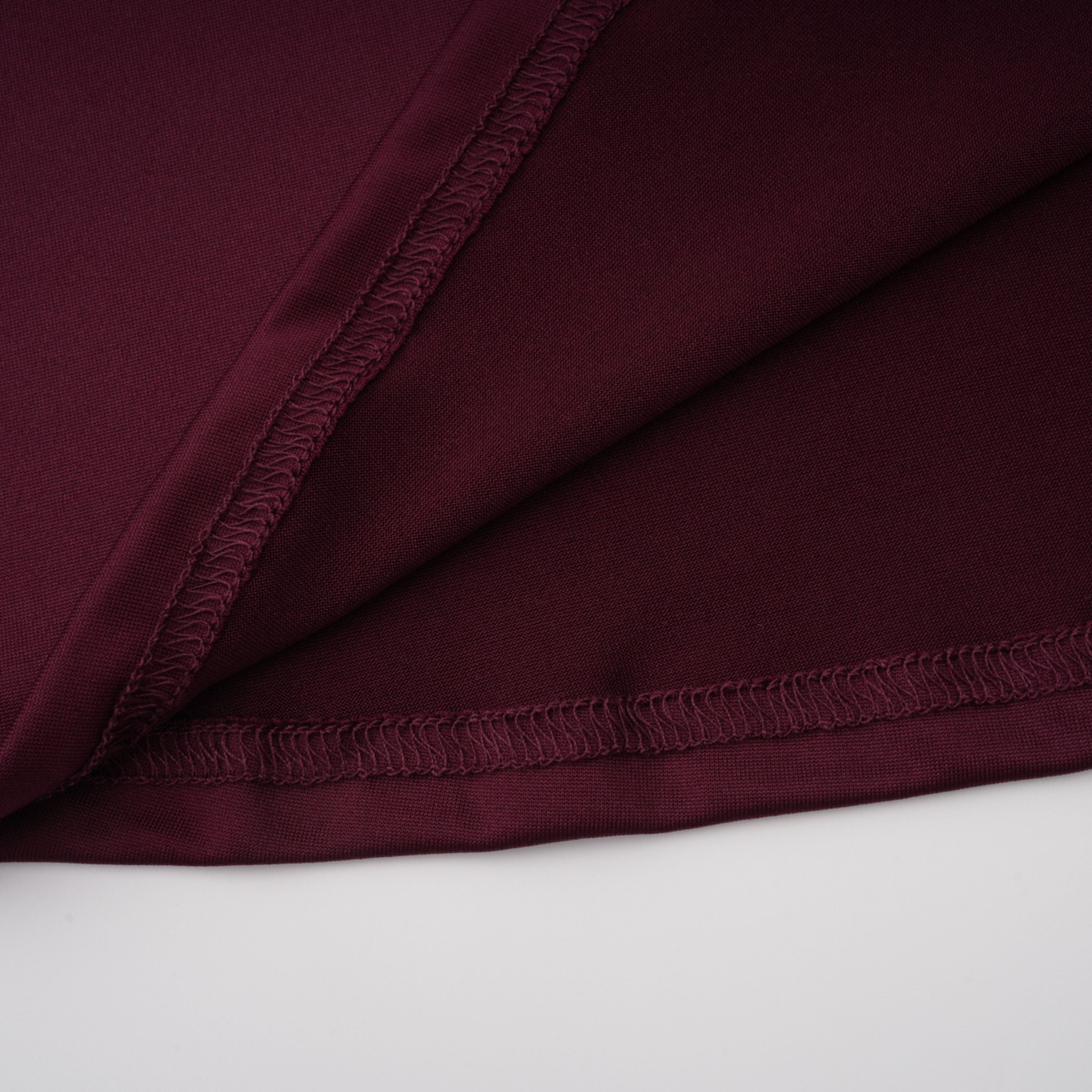 Amandine Burgundy Halterneck Gathered Maxi Dress (Final Sale-US Only)