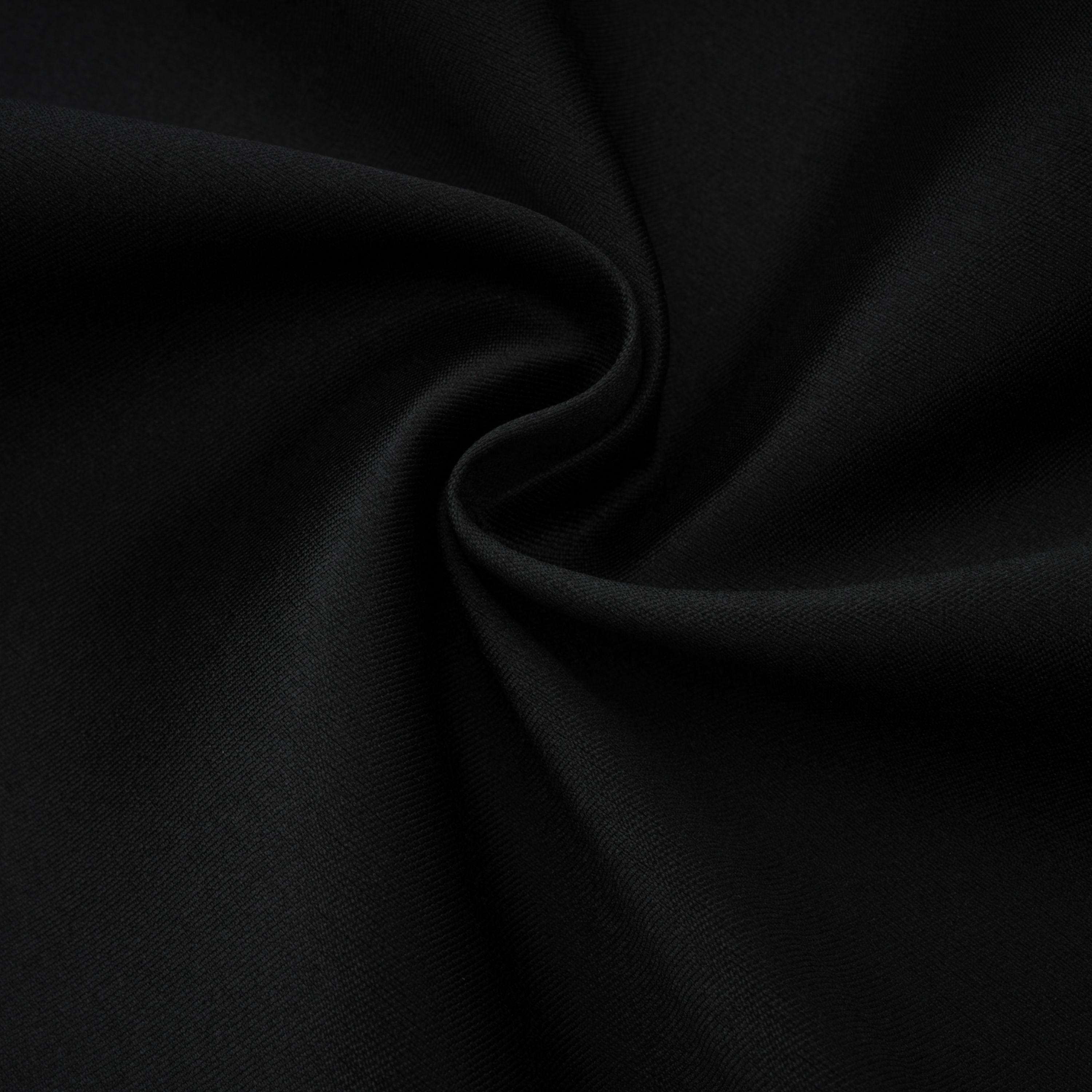 Ainara Black Off Shoulder Polished Midi Dress (Final Sale-US Only)