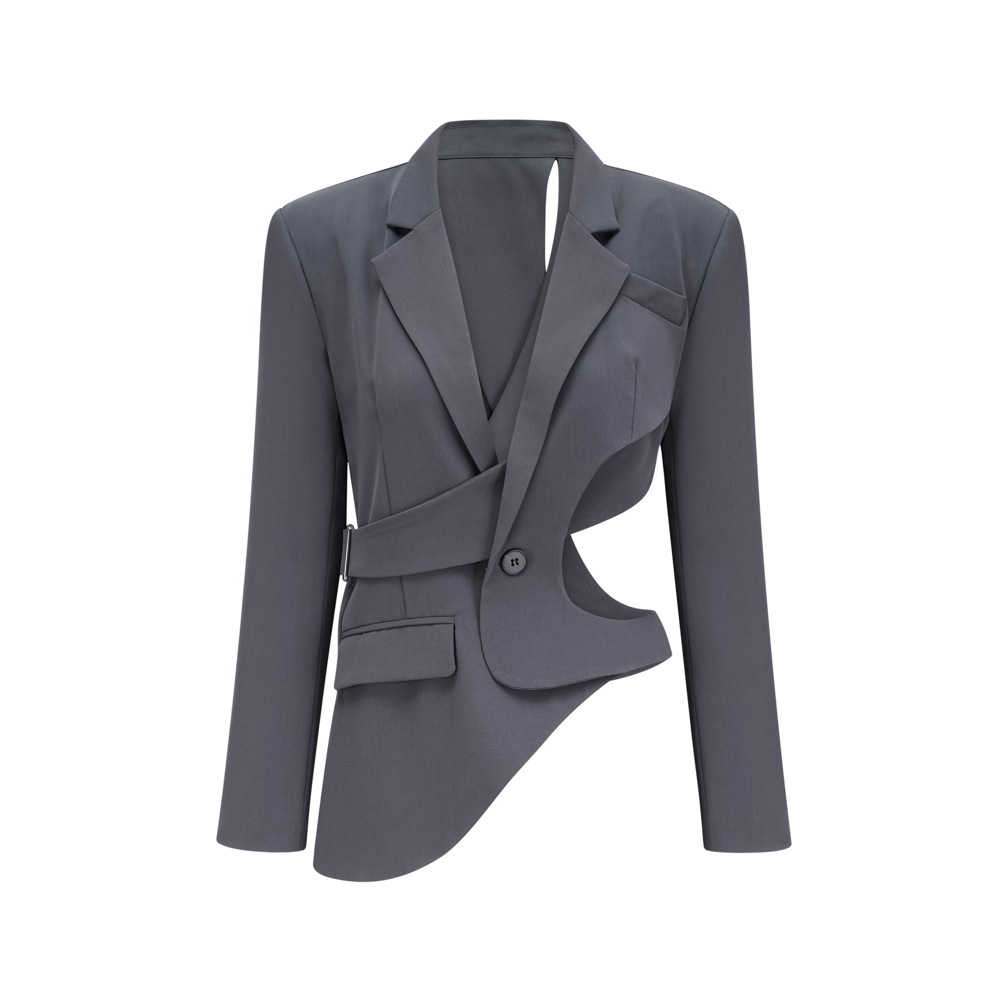 Amelie asymmetrical cut-out jacket (Final Sale-US Only)
