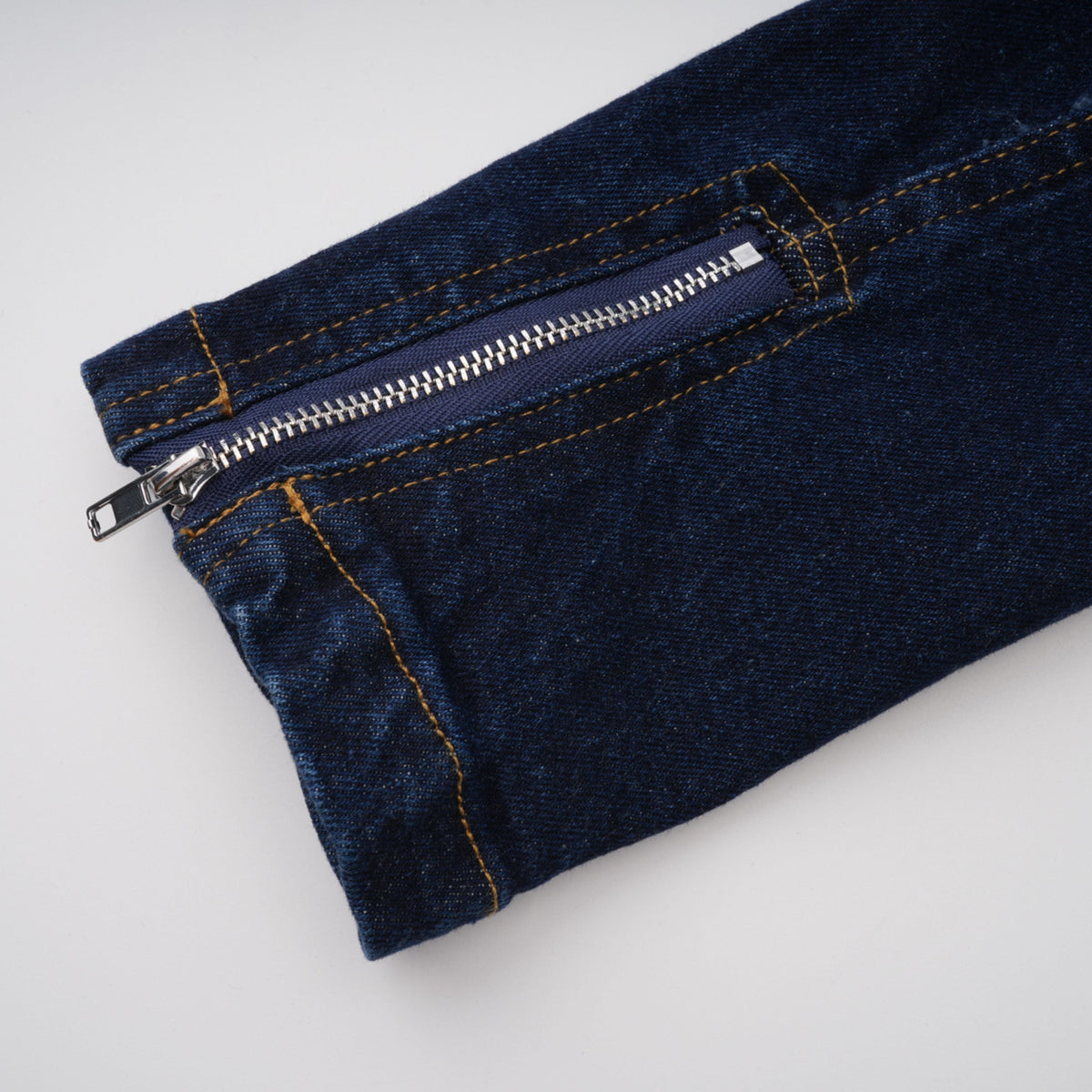 kiona indigo blue denim lace-up co-ord set