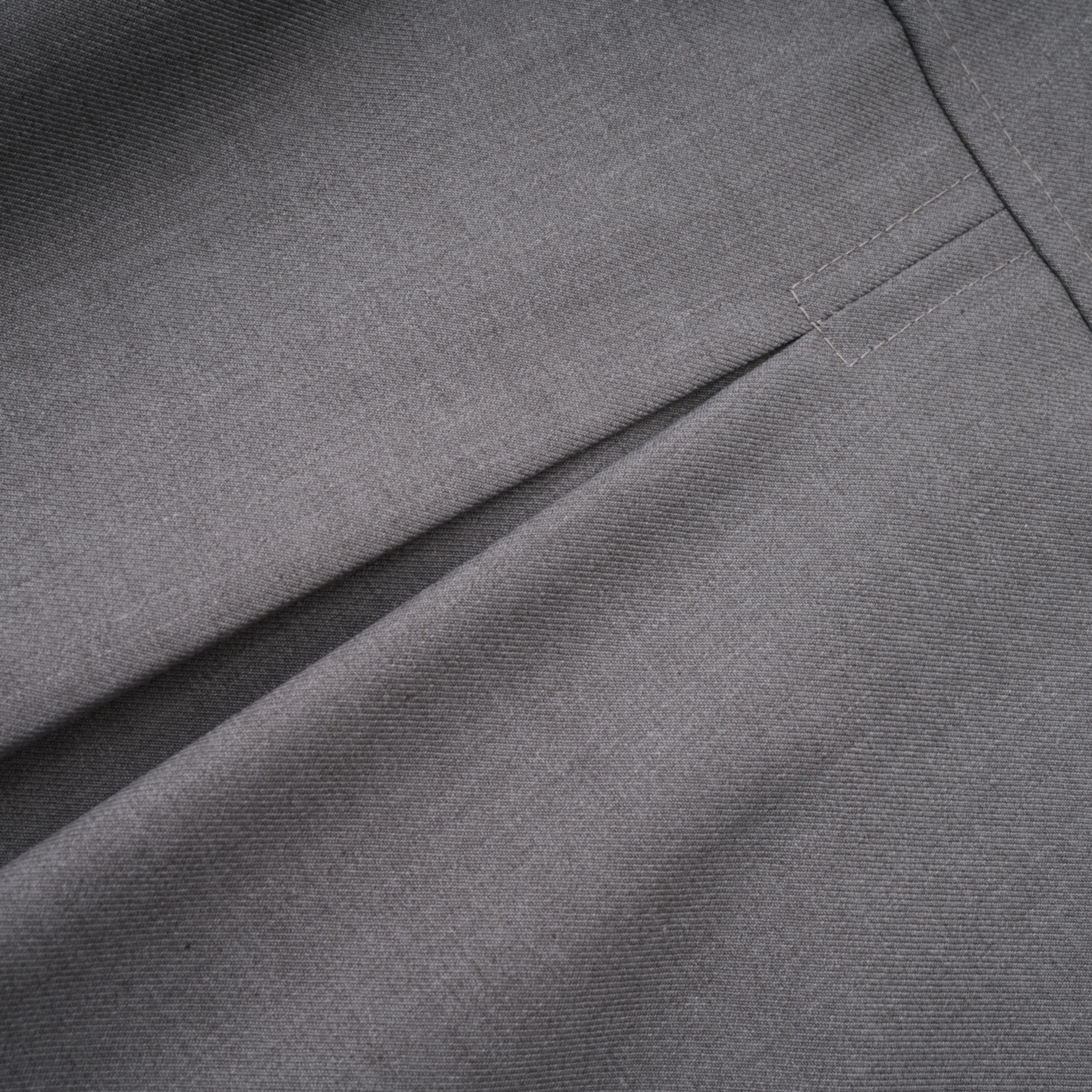 Cynthia Grey Asymmetrical Draped Shirt & Trousers Set (Final Sale-US Only)