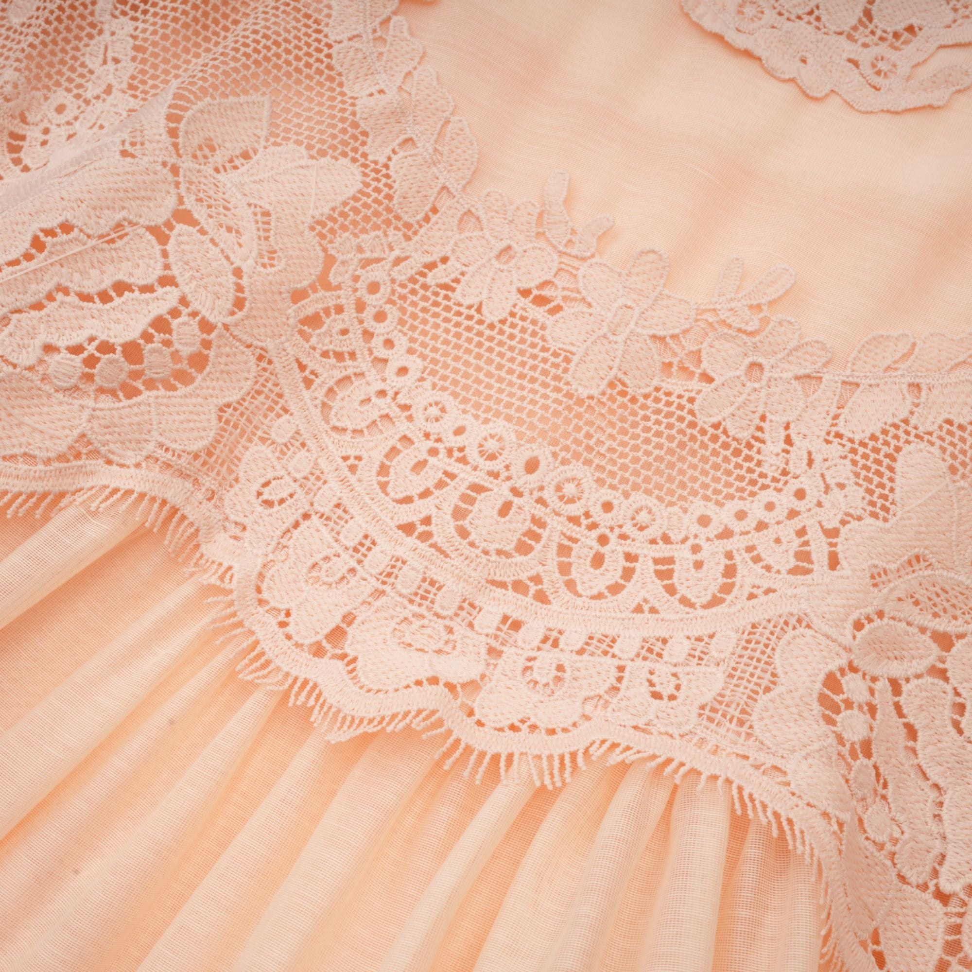 Dionne lace patch mini dress
